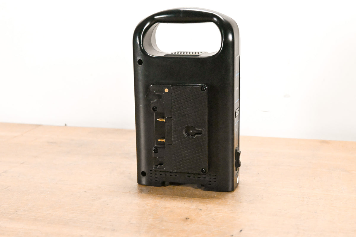 IndiPRO PD-2KA Gold-Mount Dual Battery Charger w/ one 98Wh Battery