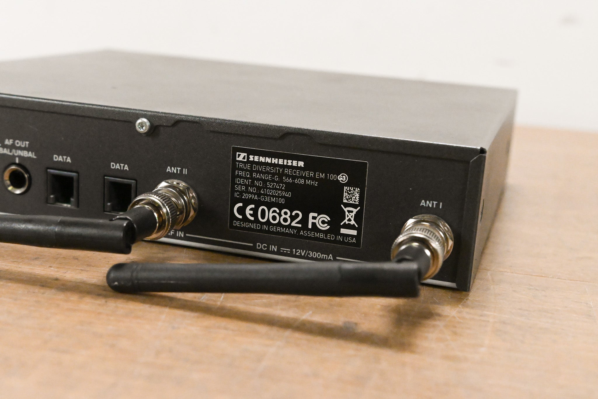 Sennheiser ew 100 G3 Bodypack Wireless System 566-608MHz NO POWER SUPPLY