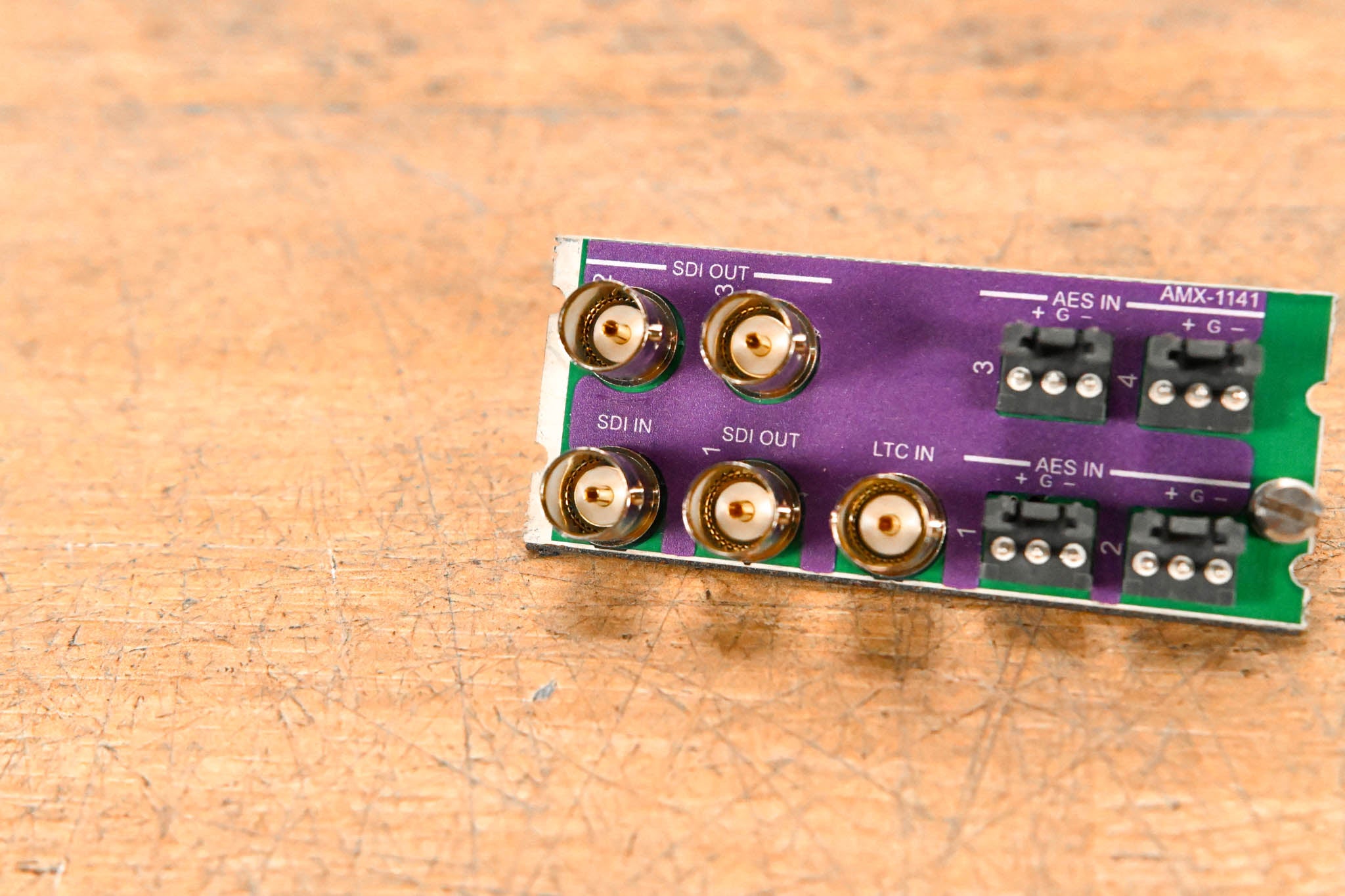 Miranda AMX-1141 Rear I/O Module for Densité Frame