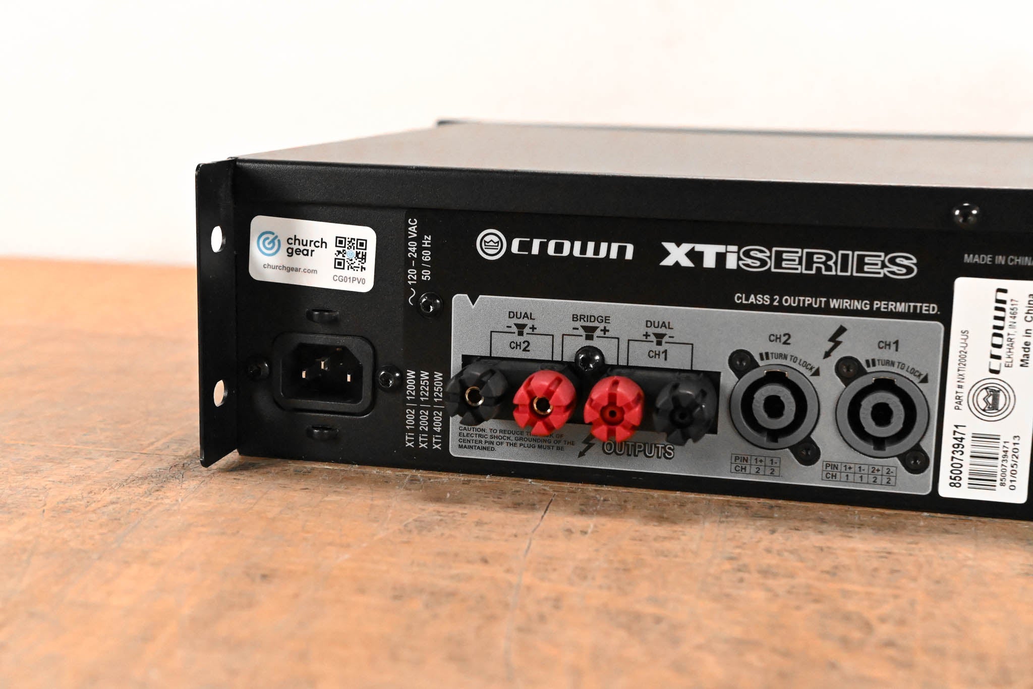 Crown XTi 2002 2-Channel Power Amplifier