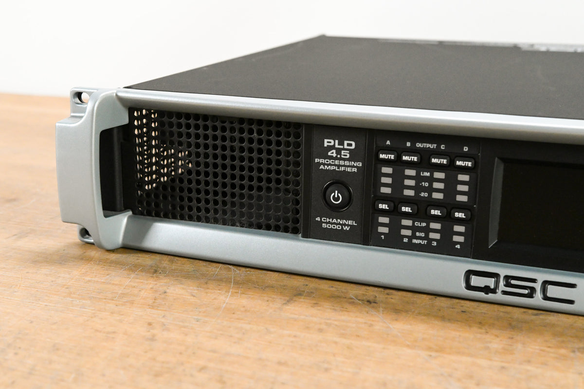 QSC PLD4.5 Four-Channel Power Amplifier with DSP