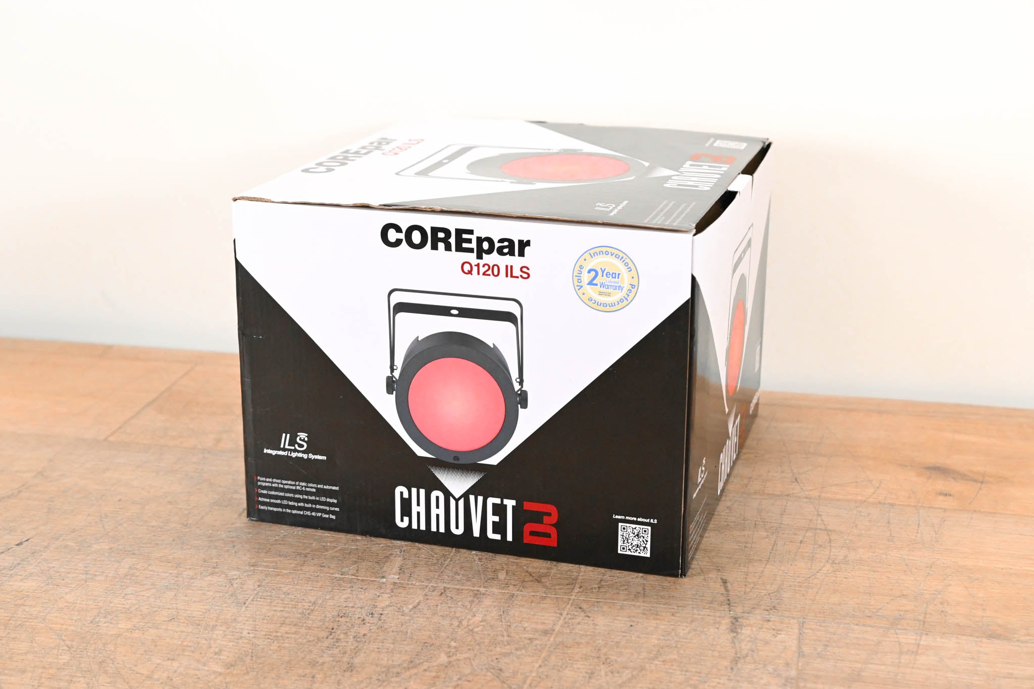 Chauvet COREpar Q120 ILS 120-Watt Quad-Color RGBW COB LED Par Fixture