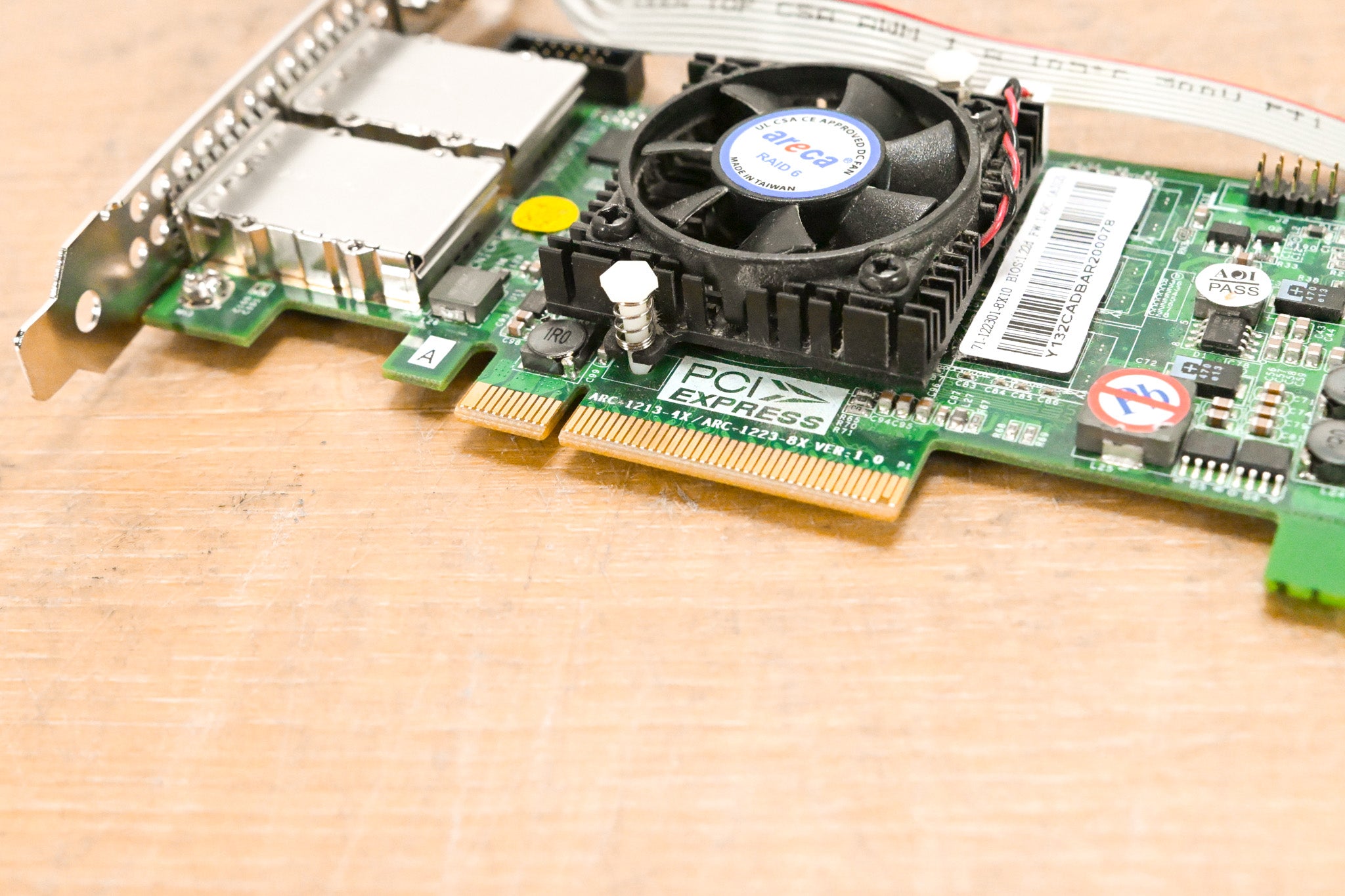 Areca ARC-1223-8X Ver 1.0 SAS RAID card