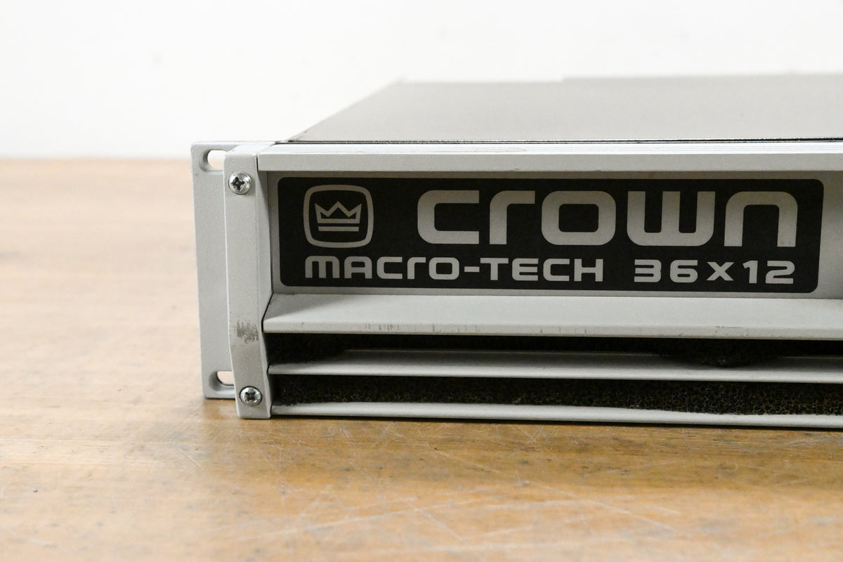 Crown Macro-Tech 36x12 2-Channel Power Amplifier