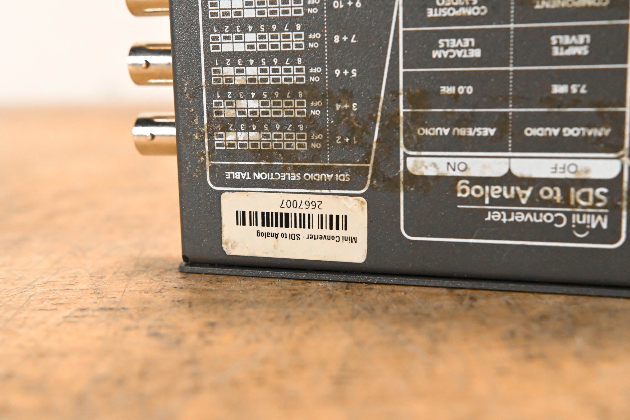 Blackmagic Design Mini Converter SDI to Analog (NO POWER SUPPLY)