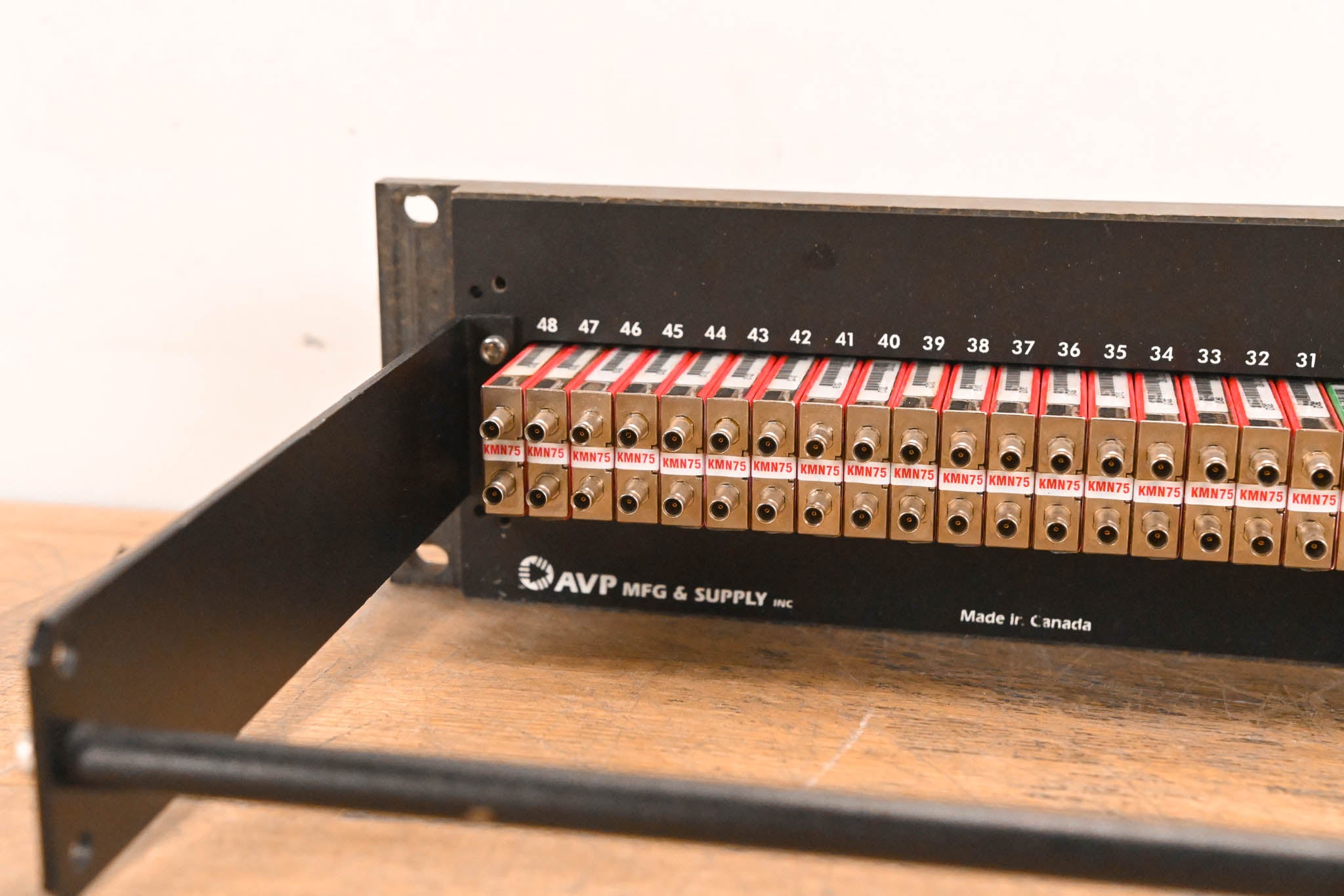 AVP SuperHD Micro 3G Video Patchbay 2RU w/ KMN75, KM75 & EV-AJHN Modules