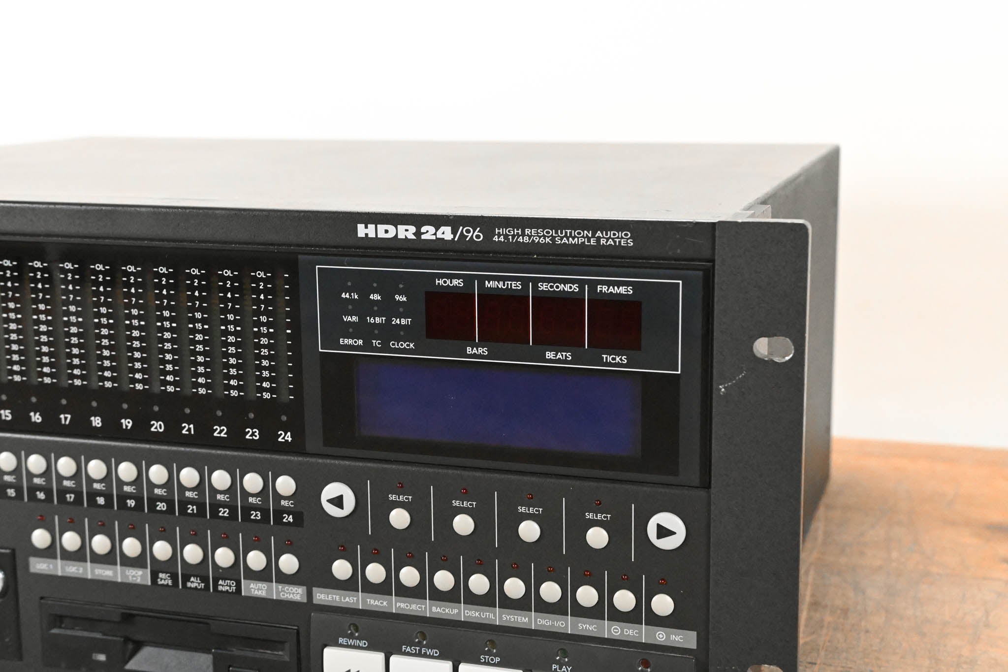 Mackie HDR24/96 24-Bit 24-Track Digital Audio Hard Disk Recorder