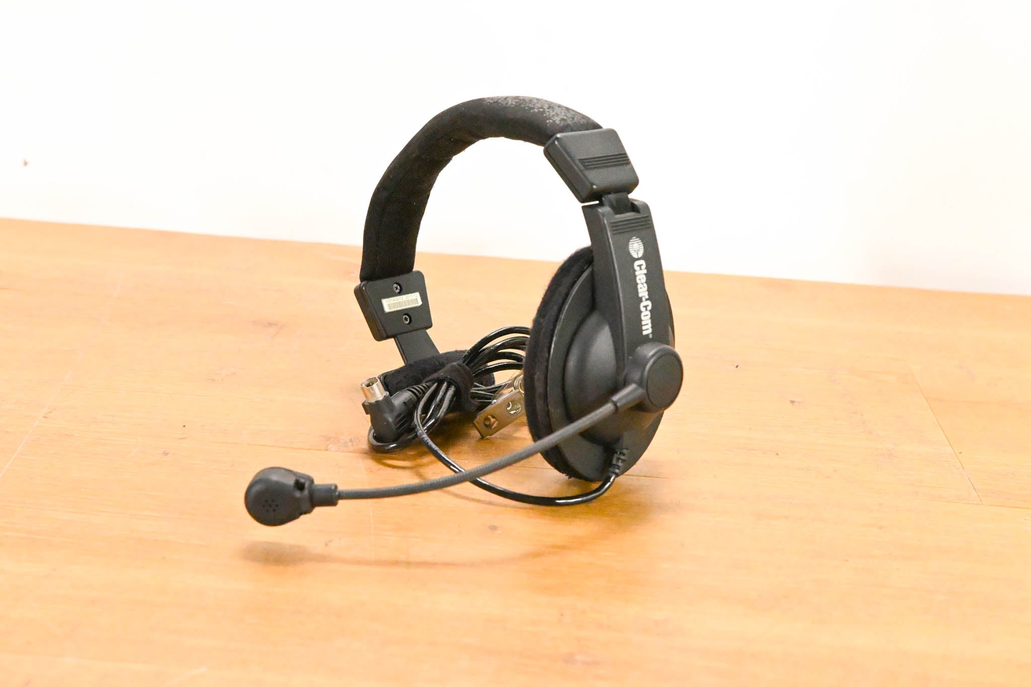 Clear-Com CC-15-MD4 Single-Ear Intercom Headset with Mini DIN Connector