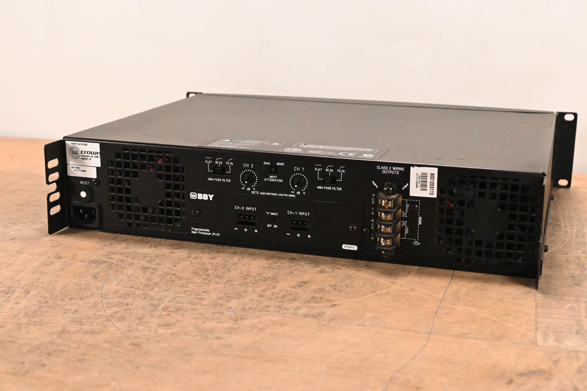 Crown CTs 1200 Two-Channel 600W Power Amplifier