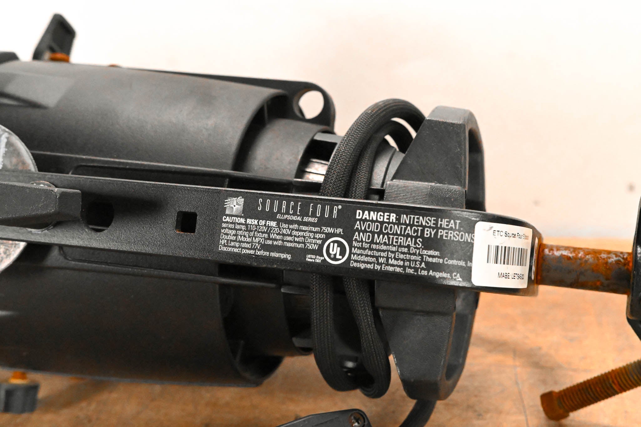 ETC Source Four 750 Ellipsoidal Light (No Lens Tube)