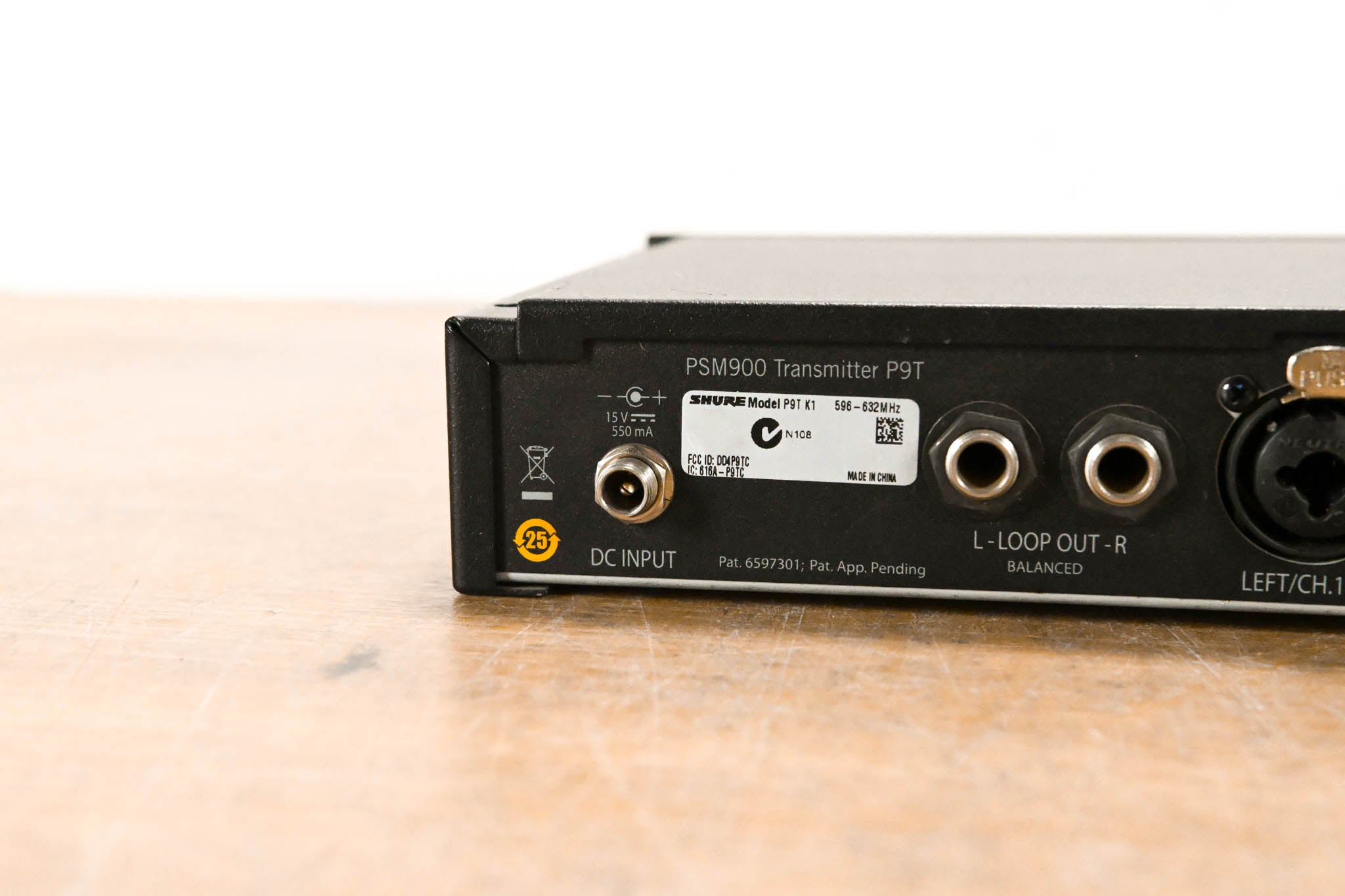 Shure PSM 900 Wireless IEM System K1 Band: 596-632MHz NO POWER SUPPLY