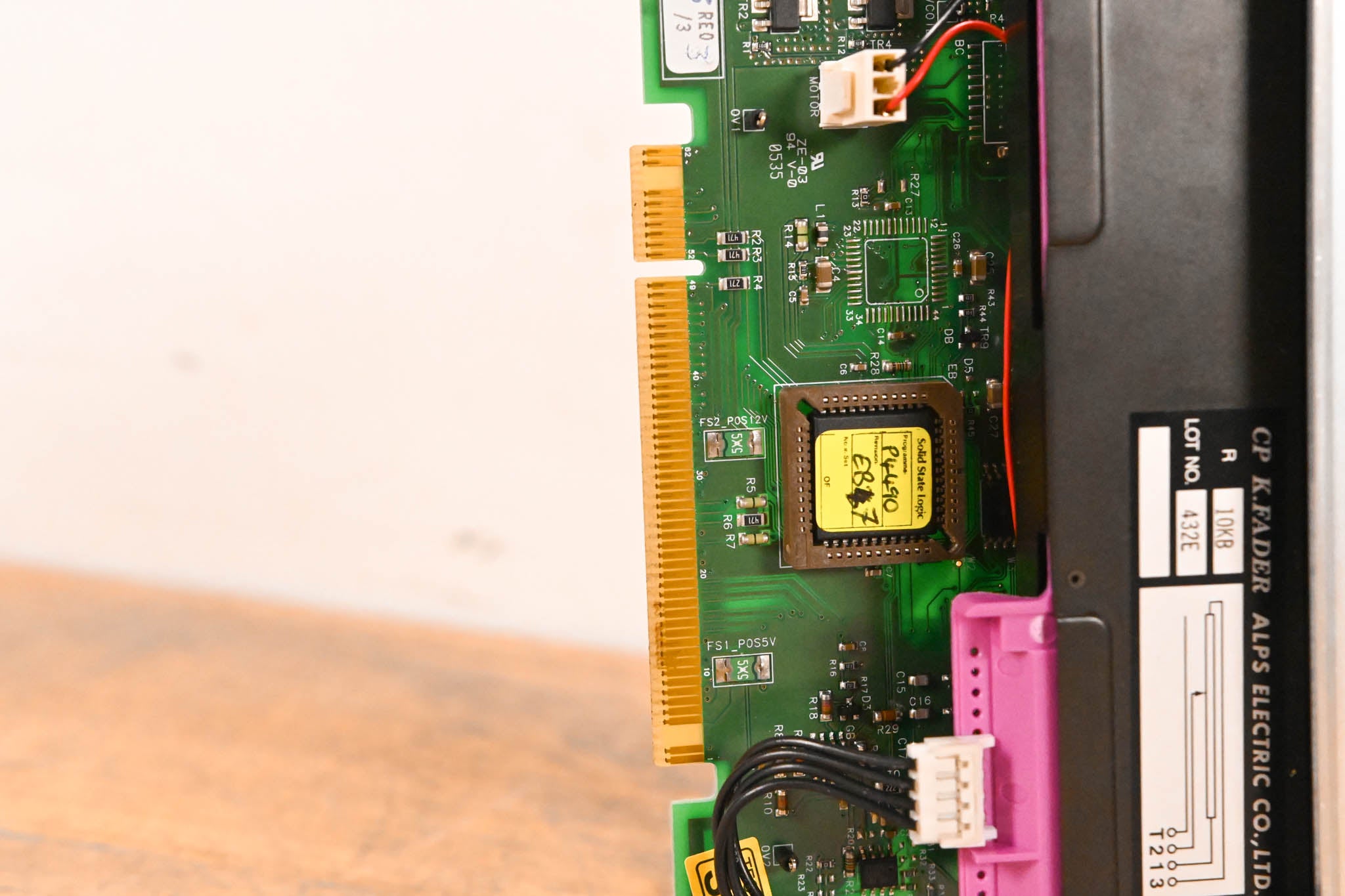 Solid State Logic C300 HD Motorized Fader Module – ALPS K-Fader Assembly