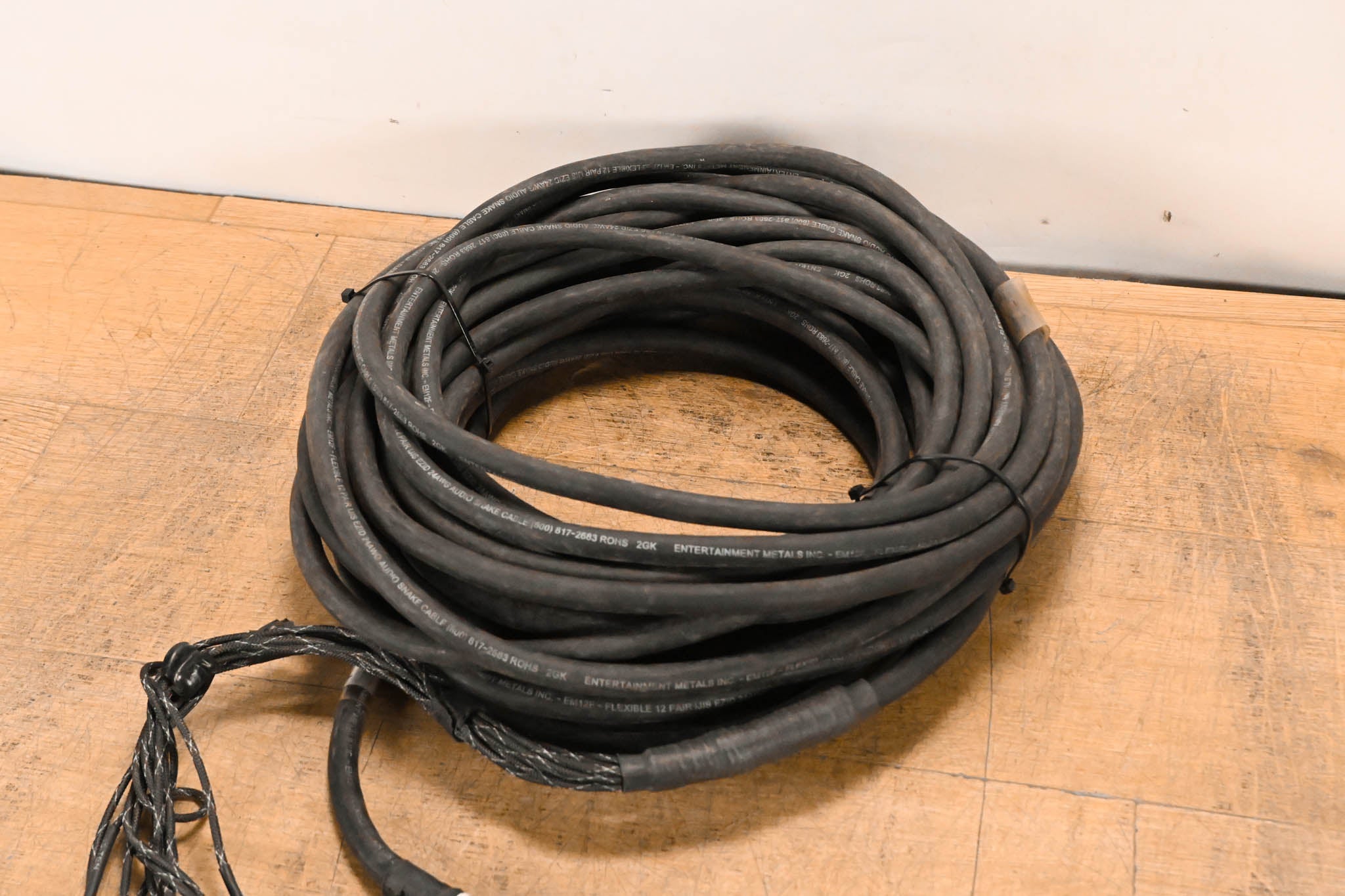 Unbranded DT-12 Female 37-Pin Connector to (12x)XLRM Cable - 75ft