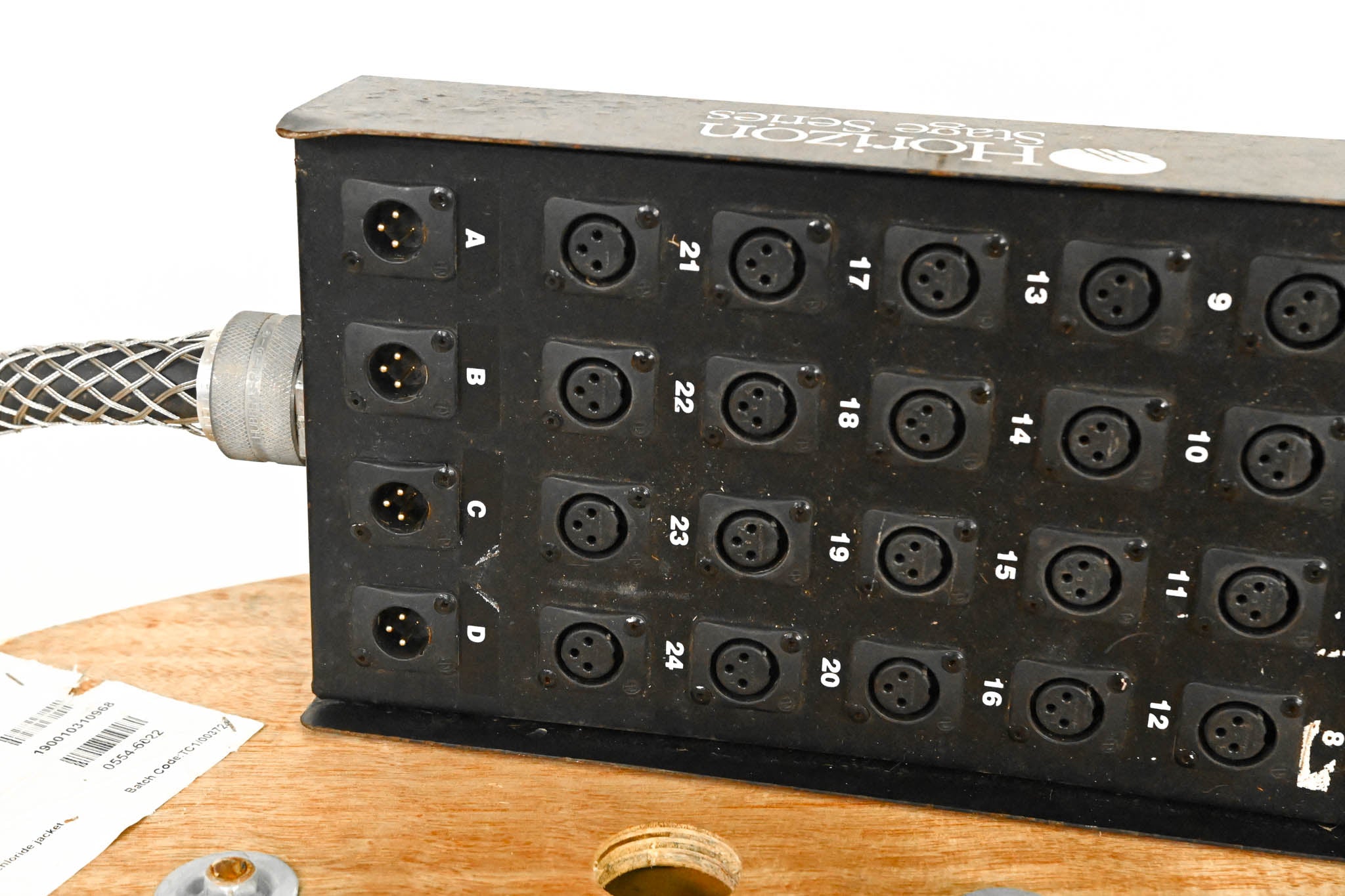 Horizon Stage Series 24x4 XLR Stage Snake - 100 ft