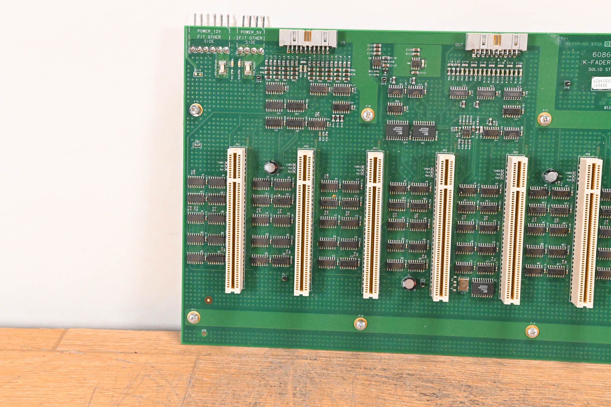 Solid State Logic SSL C300 HD K-Fader Buscard