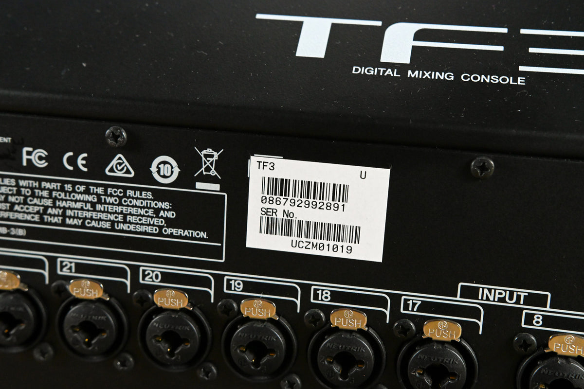 Yamaha TF3 24-Channel Digital Audio Mixer