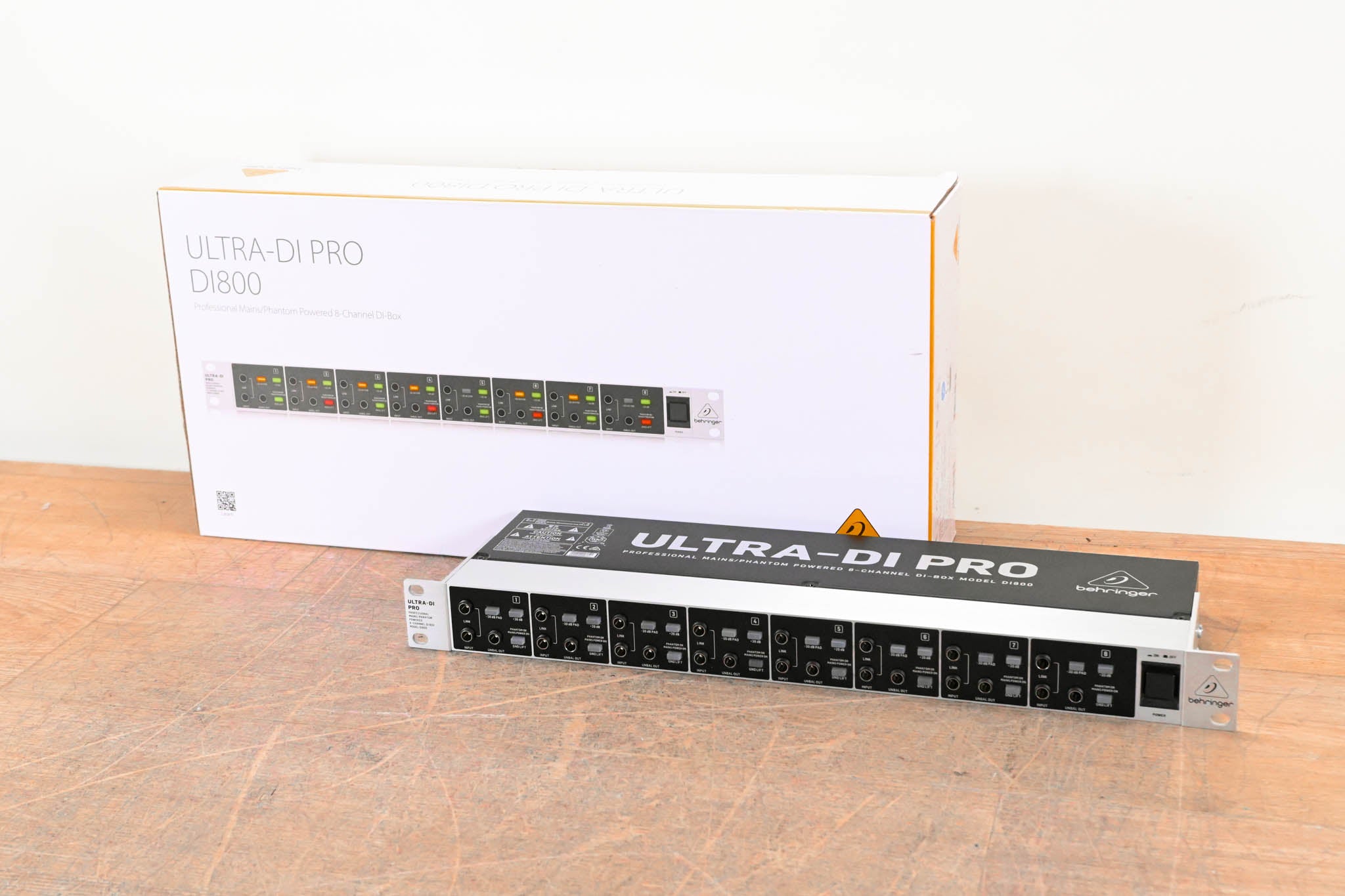 Behringer ULTRA-DI PRO DI800 8-Channel Active DI Box