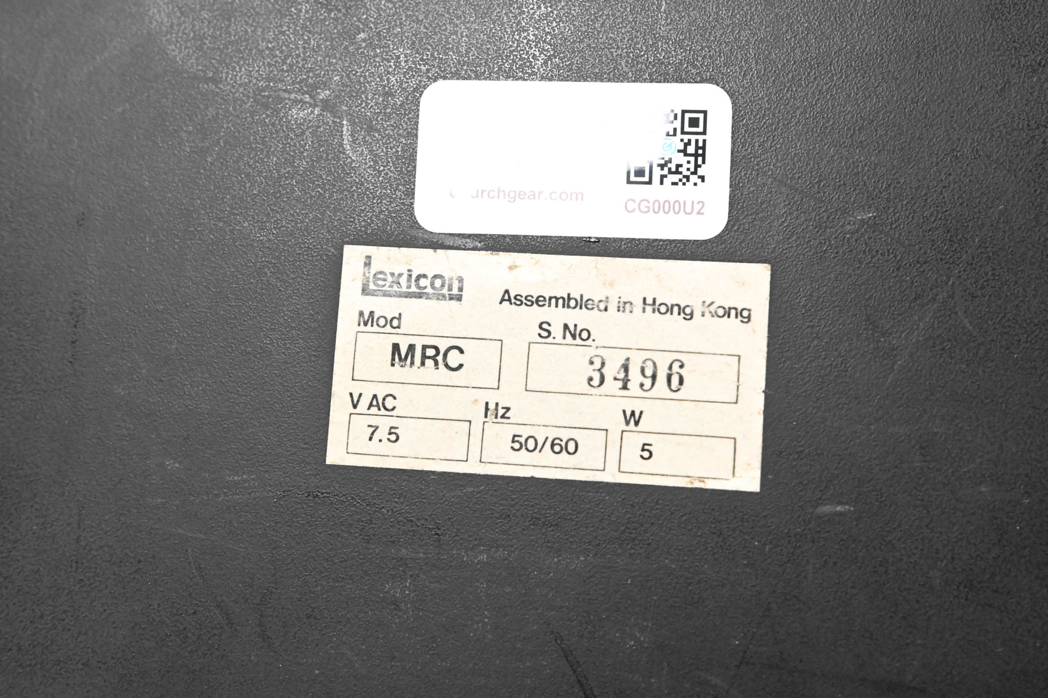 Lexicon MRC MIDI Remote Controller (NO POWER SUPPLY) CG000U2