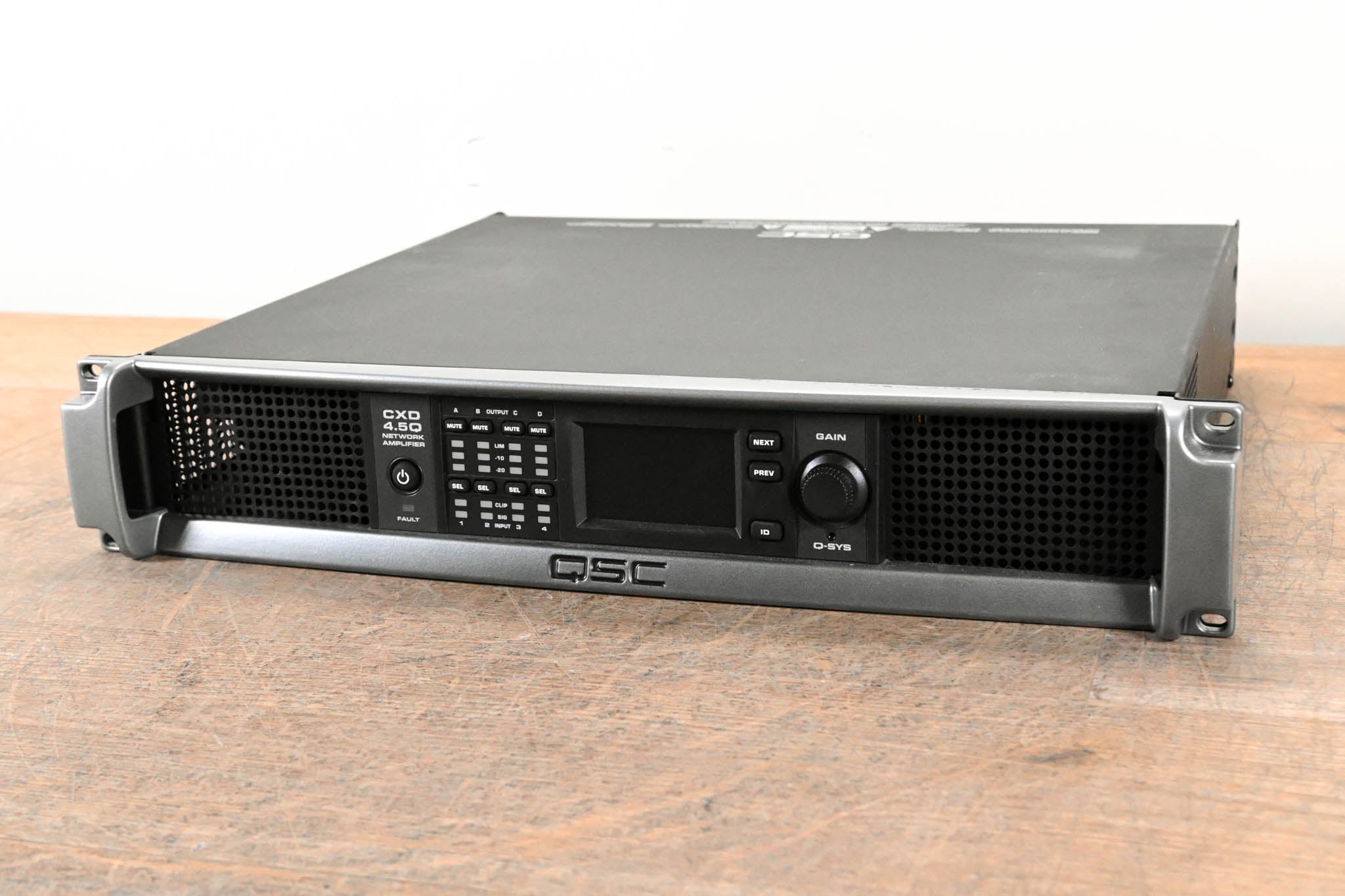 QSC CXD4.5 4-Channel Installation Power Amplifier with DSP