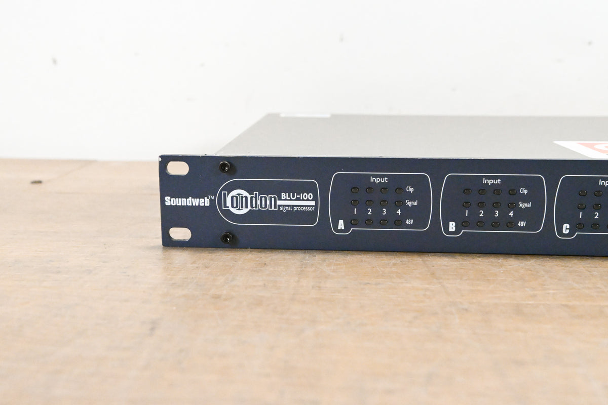 BSS London BLU-100 12x8 Signal Processor with BLU Link