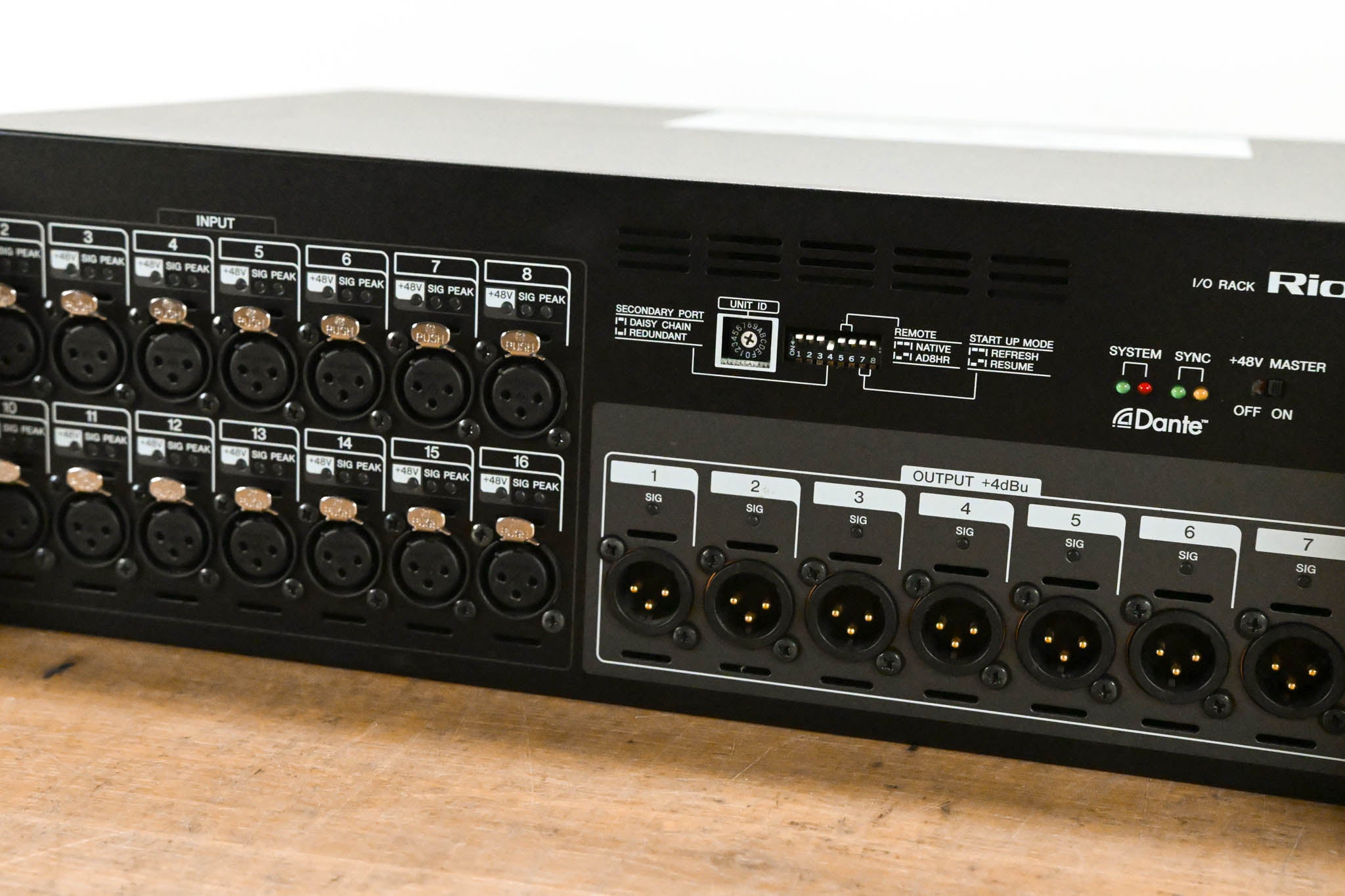 Yamaha Rio1608-D 16x8 Remote Stage Box
