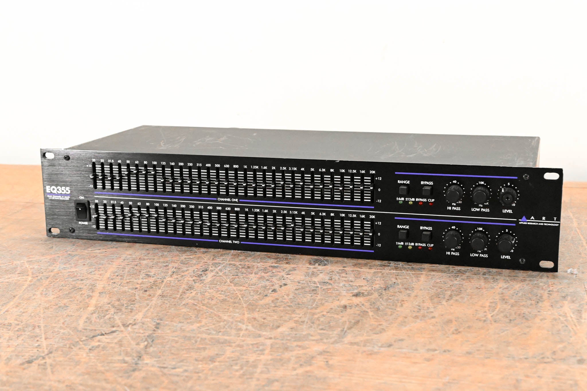 ART EQ-355 Dual-Channel 31-Band Graphic Equalizer