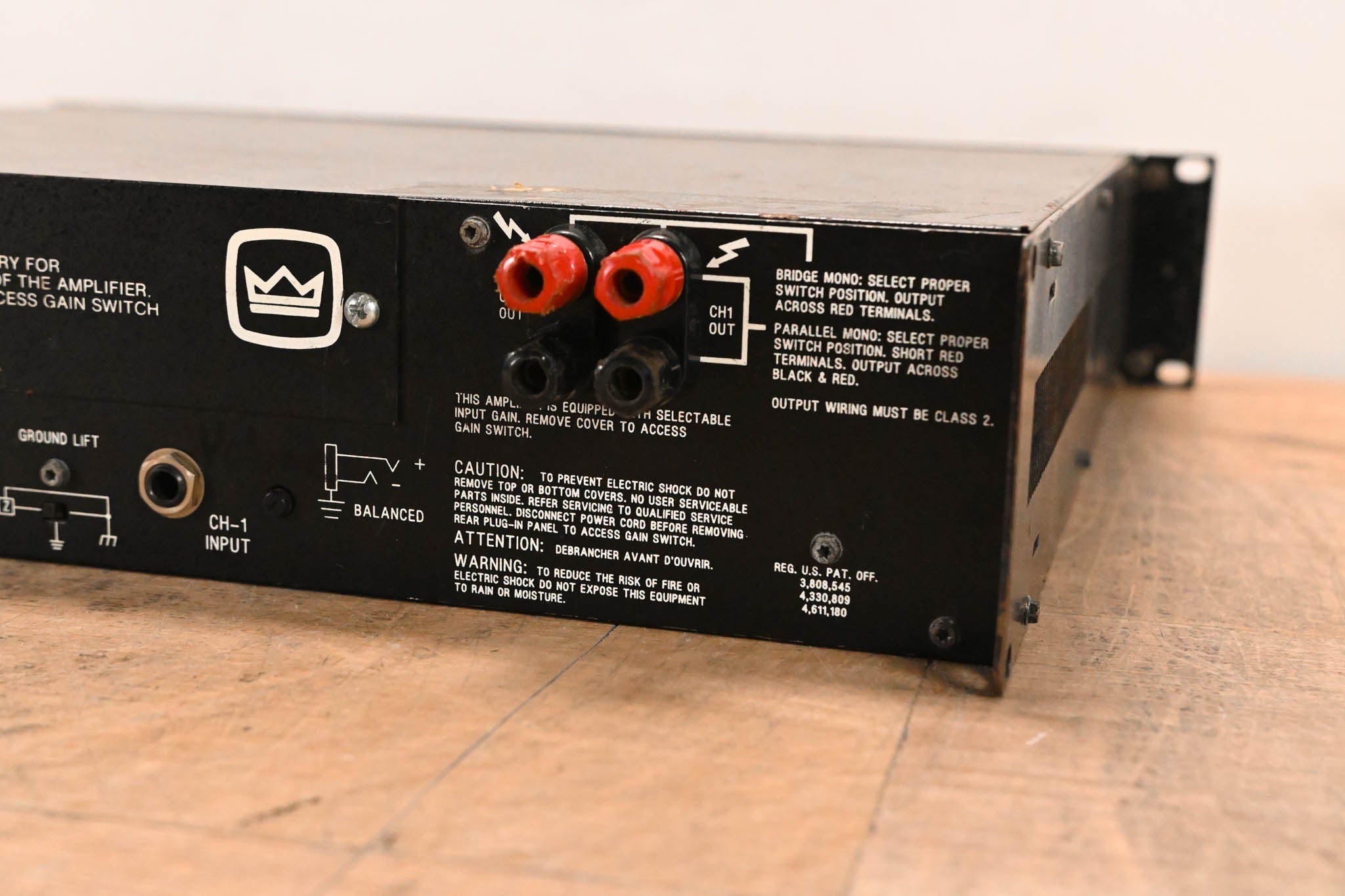 Crown 460 CSL 2-Channel Power Amplifier