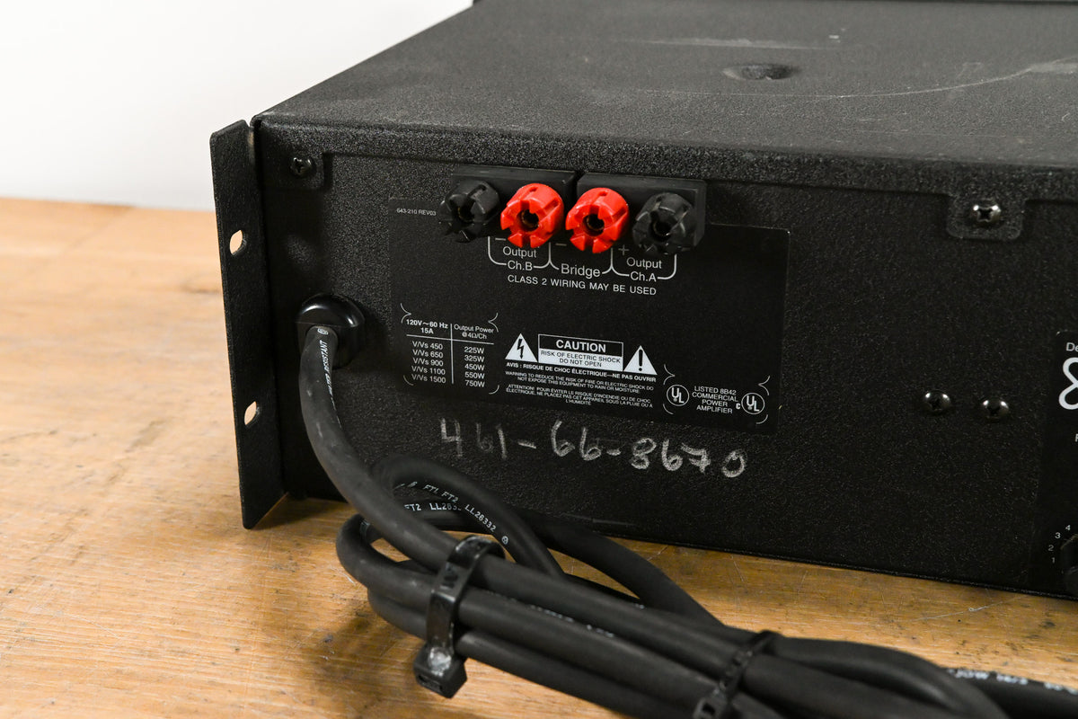 Crest Audio VS650 2-Channel Power Amplifier