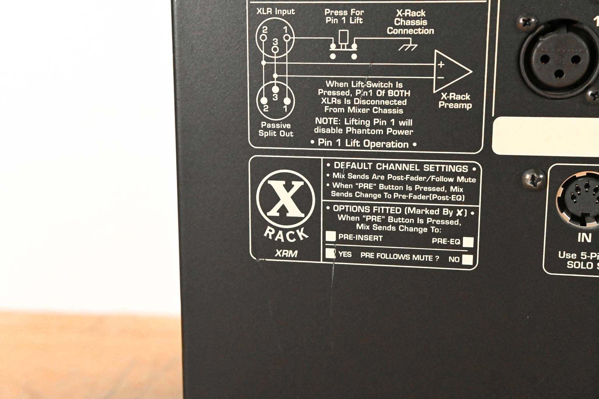 Crest Audio XRM X-Rack Rackmount Monitor Mixer