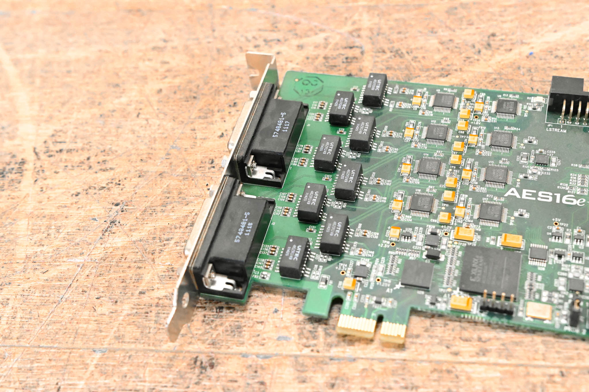 Lynx Studio Technology AES16e Sixteen-Channel AES/EBU PCI Express Card