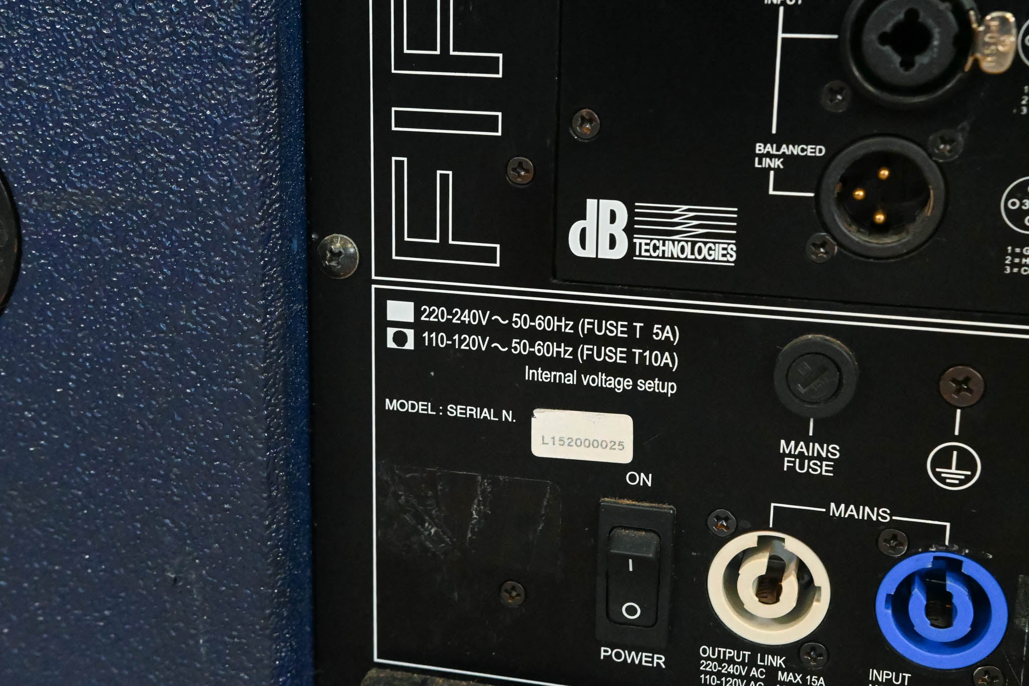 dB Technologies FL15 Fifty Line 15" Active Mid-Bass PA Speaker