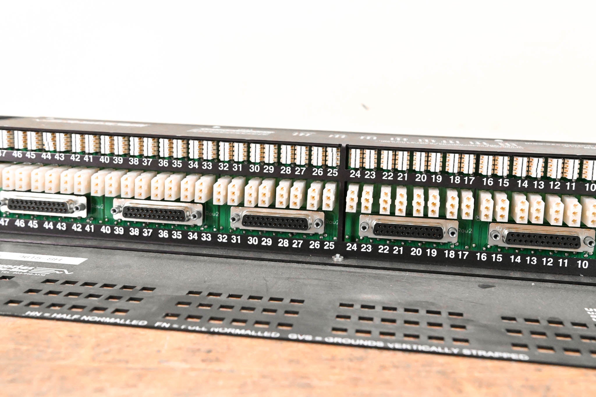 Audio Accessories WE31DB2-9615-SH 2x48 1.5RU TT Patchbay
