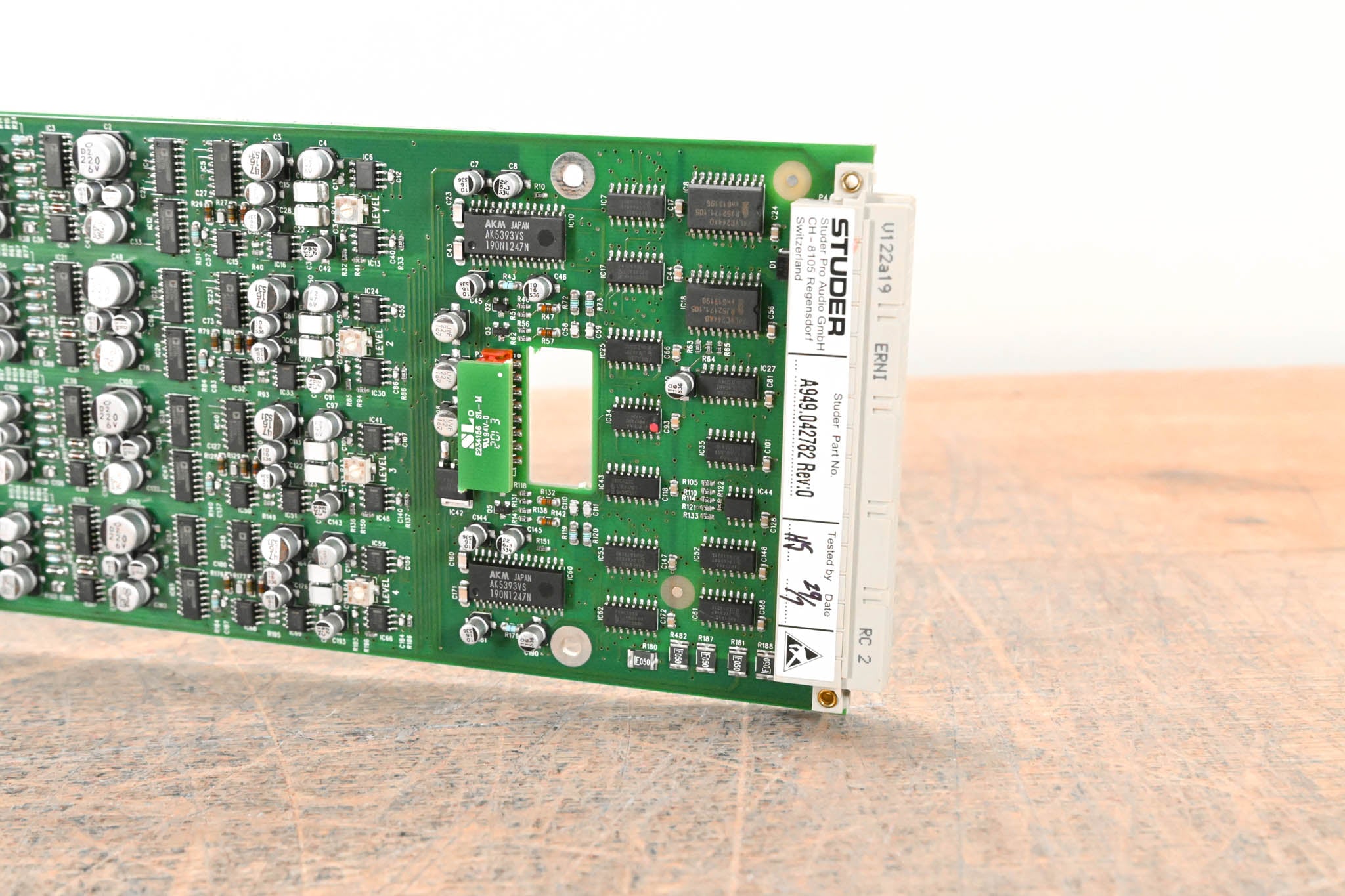 Studer Mic/Line In Card for D21m Modular I/O System