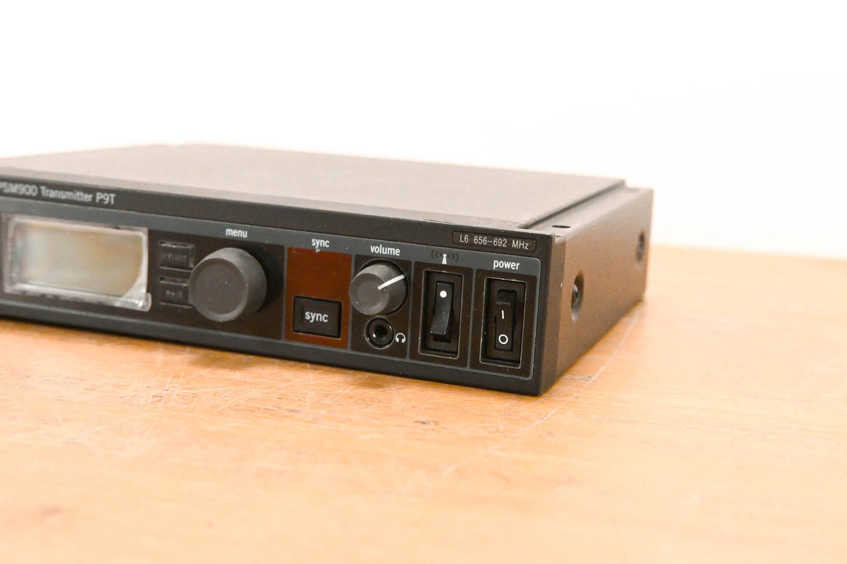 Shure PSM 900 Wireless IEM System L6 Band: 656-692 MHz (NO POWER SUPPLY)