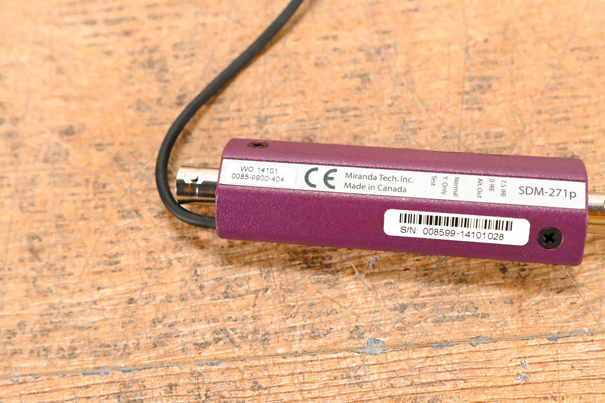 Miranda picoLink SDM-271p 4:2:2 SDI to Composite Video Converter(NO PSU)