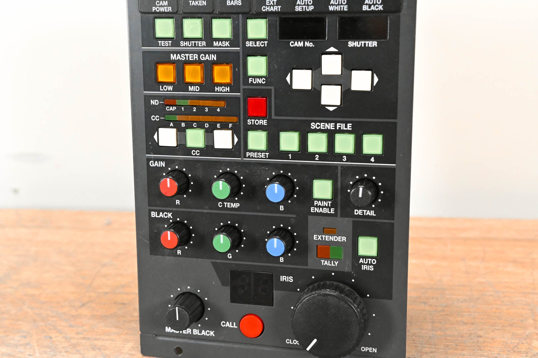 Hitachi RU-1000VR Remote Control Panel