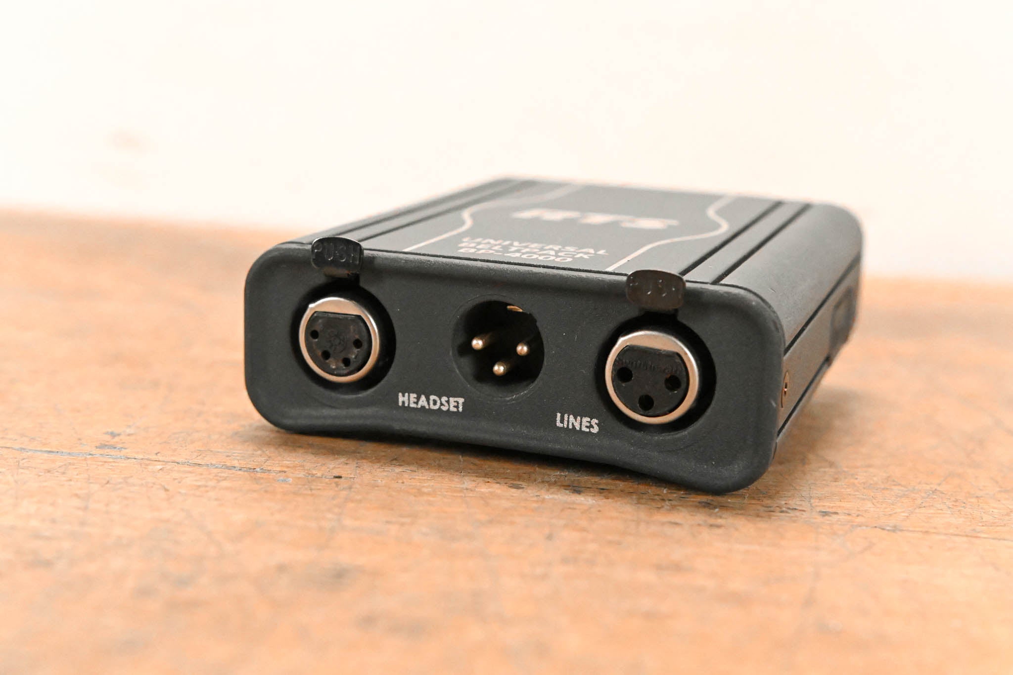 RTS BP-4000 Single Channel Universal Beltpack Headset Station