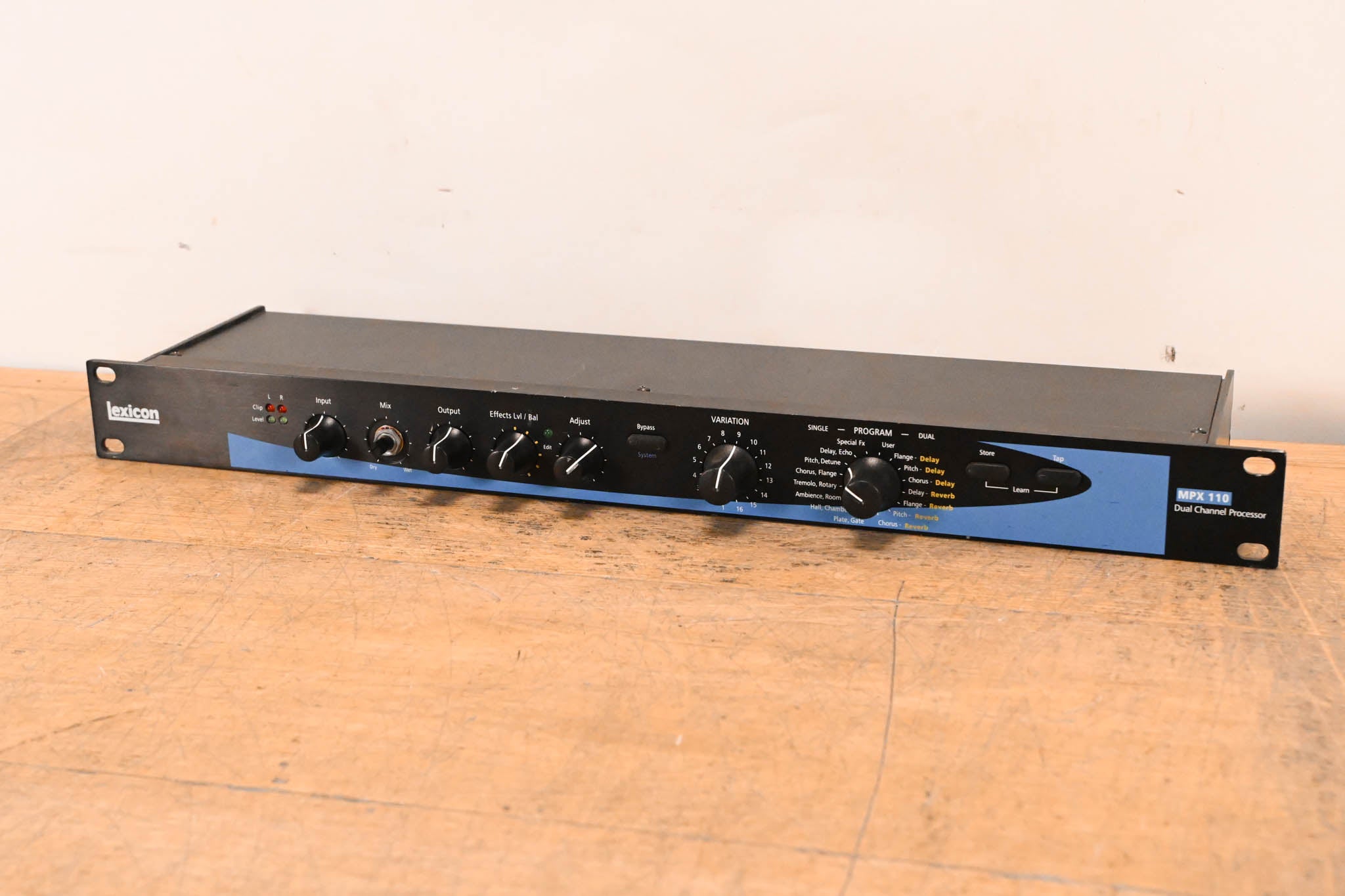 Lexicon MPX110 Dual-Channel Effects Processor (NO POWER SUPPLY)