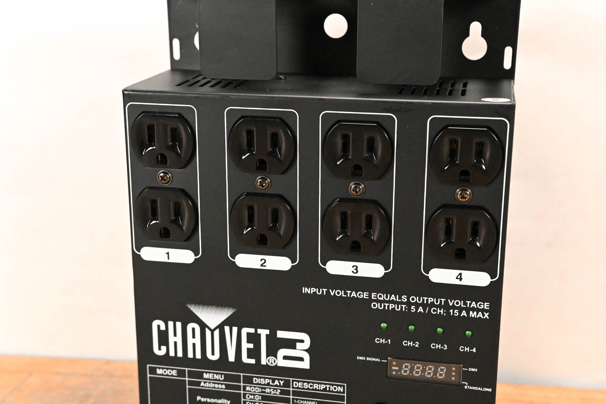 Chauvet DMX-4 4-Channel DMX Dimmer/Relay Pack