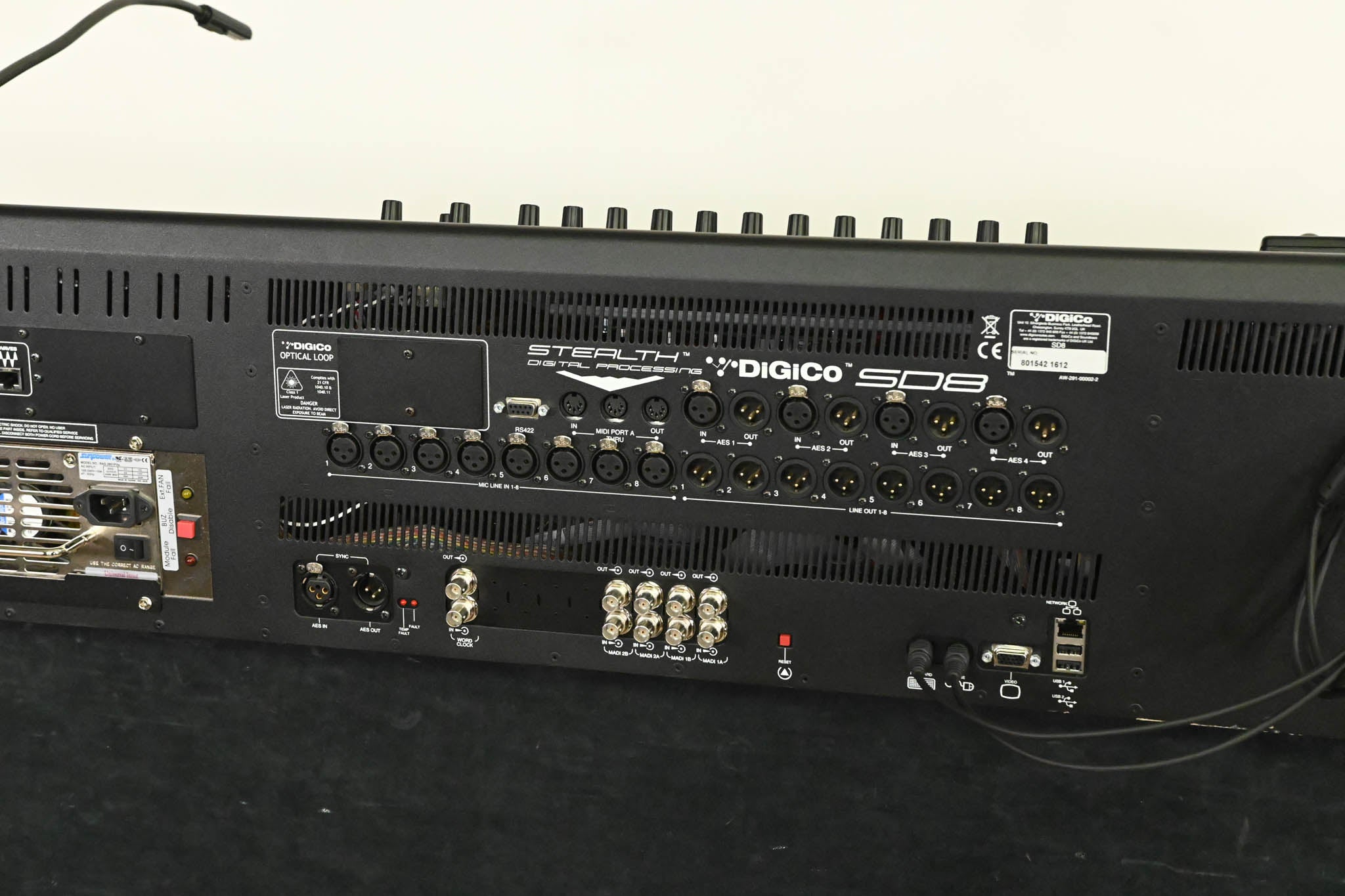 DiGiCo SD8 120-Channel Digital Mixing Console