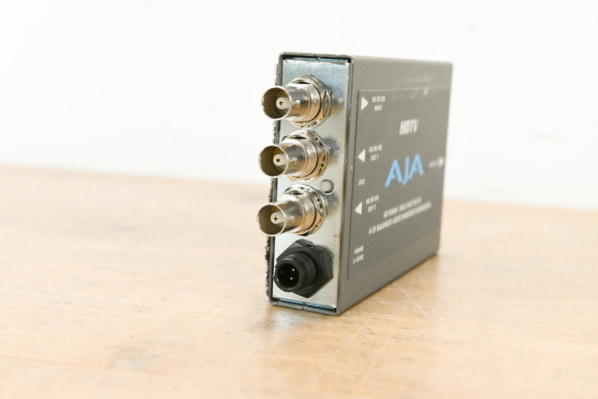 AJA HD10AMA 4-Channel Analog Audio Embedder/Disembedder (NO PSU)