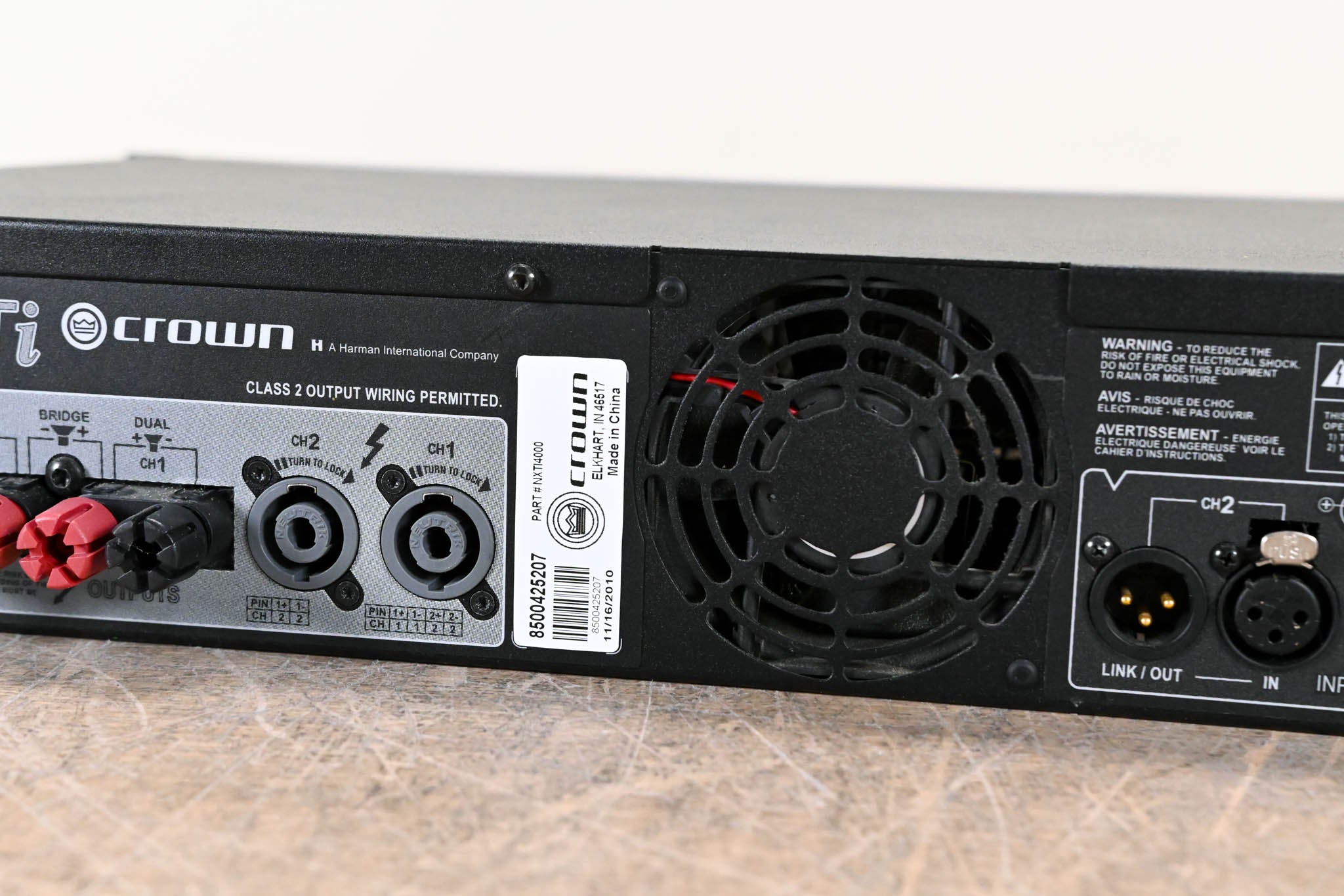 Crown XTi 4000 Stereo Power Amplifier with DSP