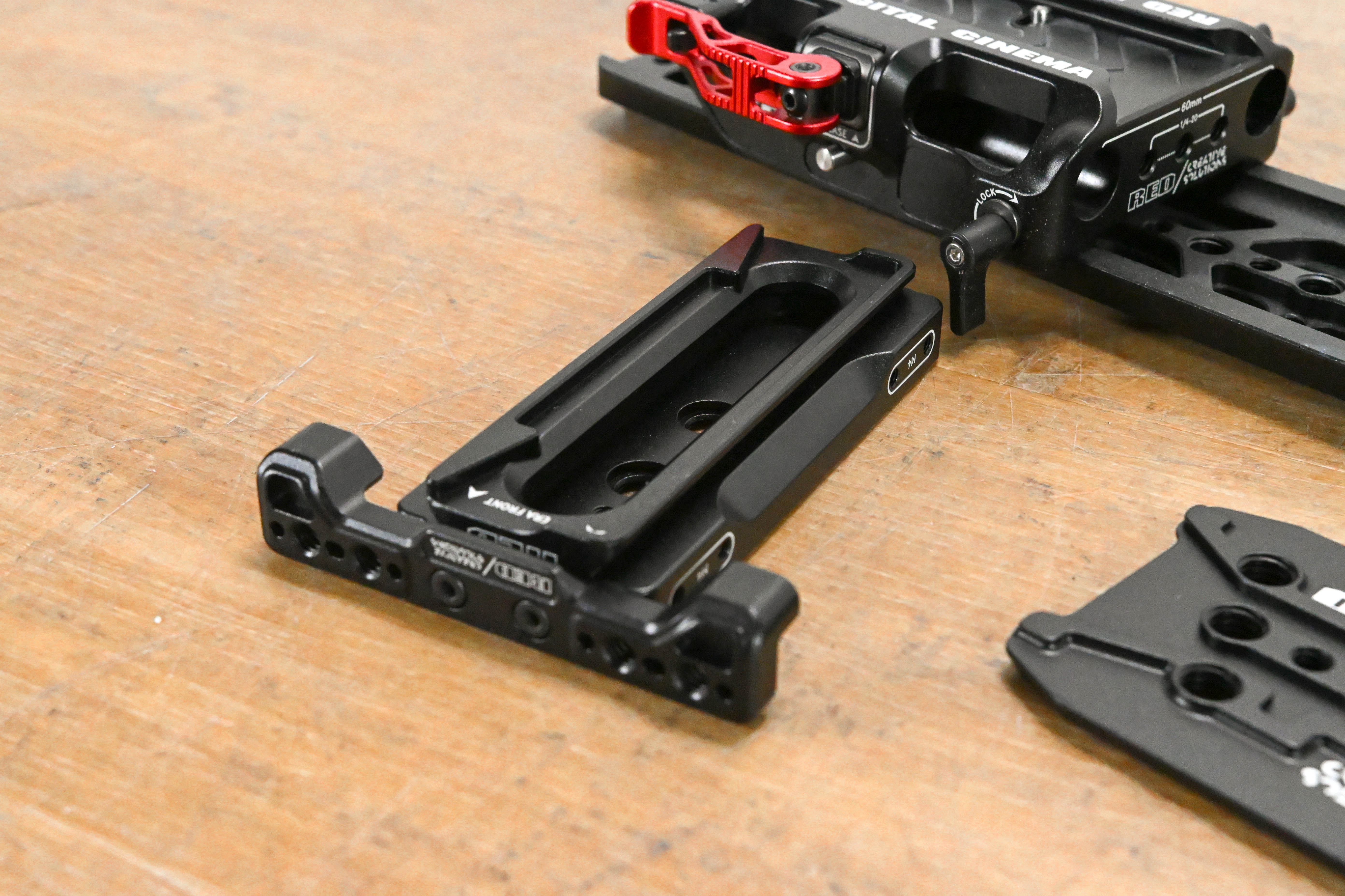 RED Digital Cinema V-RAPTOR QR Platform w/ Arca & Dovetail Plate