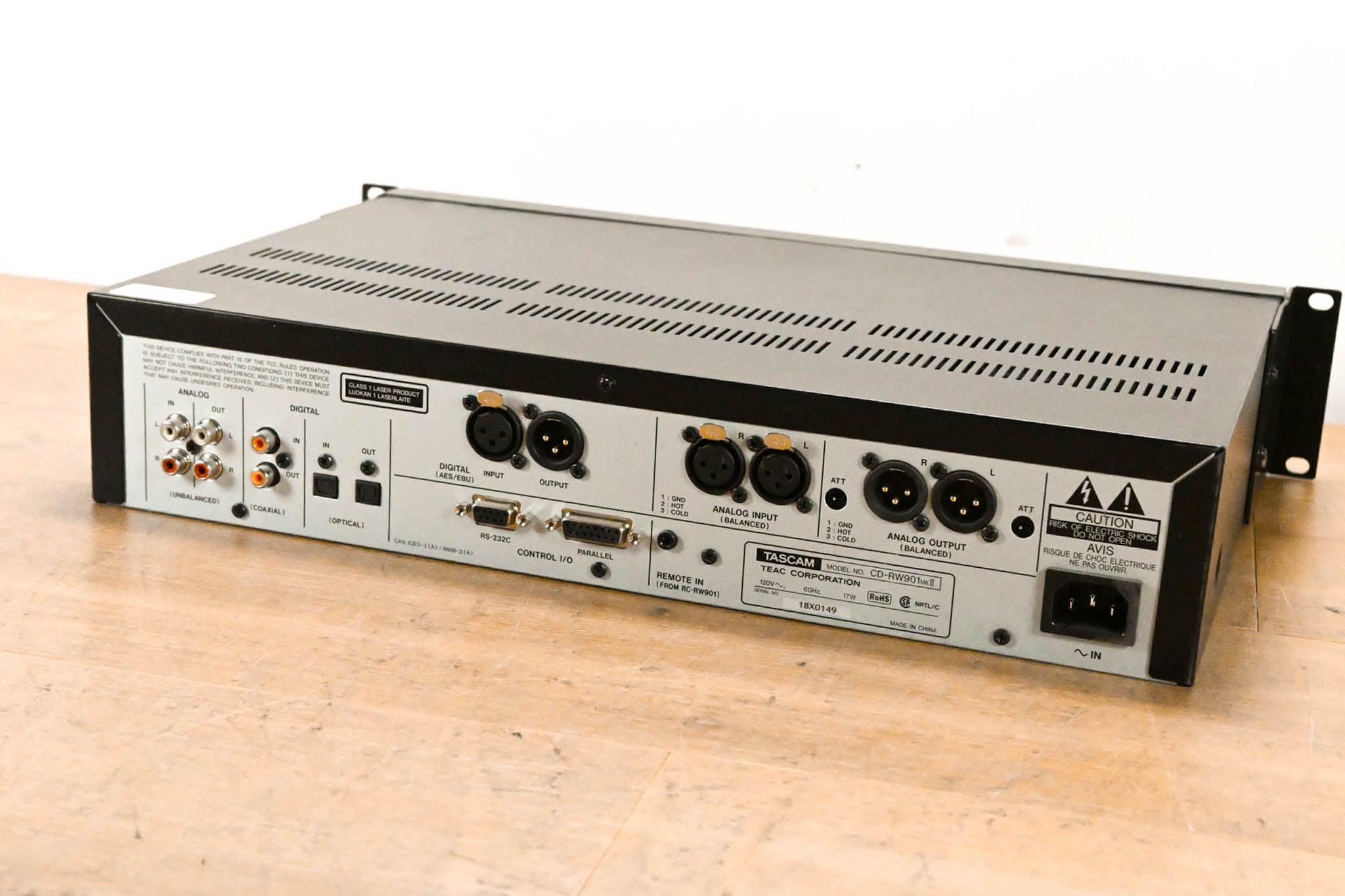 TASCAM CD-RW901MKII Professional CD Recorder