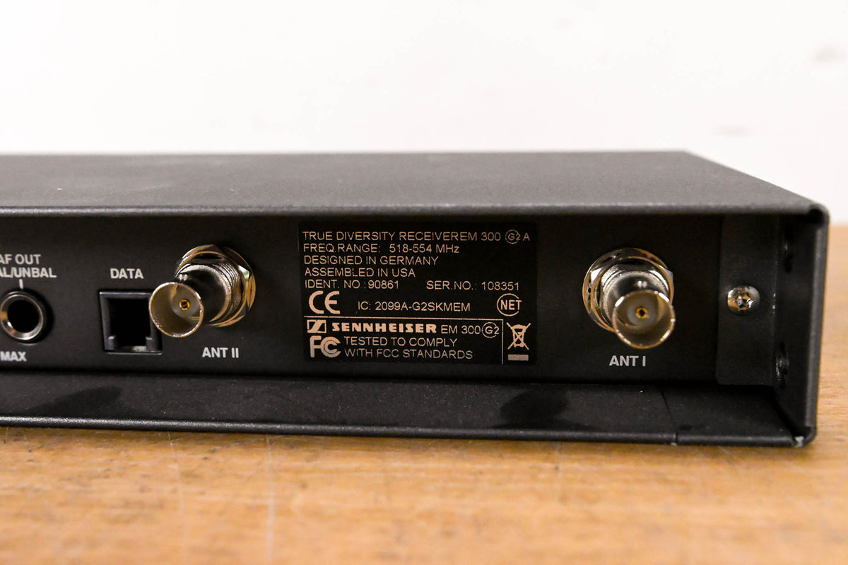 Sennheiser ew 300 G2 Bodypack Wireless System - 518-554MHz (NO PSU)