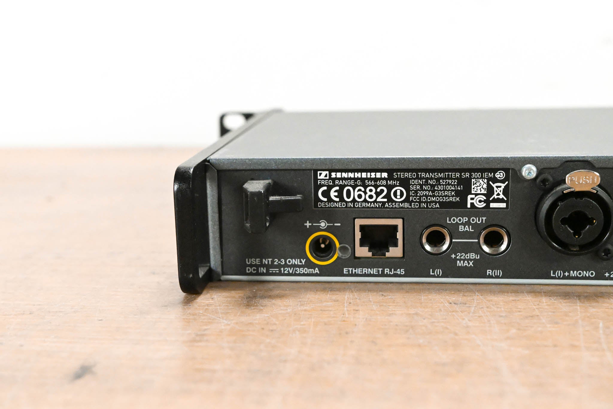 Sennheiser ew 300 IEM G3 Wireless IEM System 566-608 MHz NO POWER SUPPLY