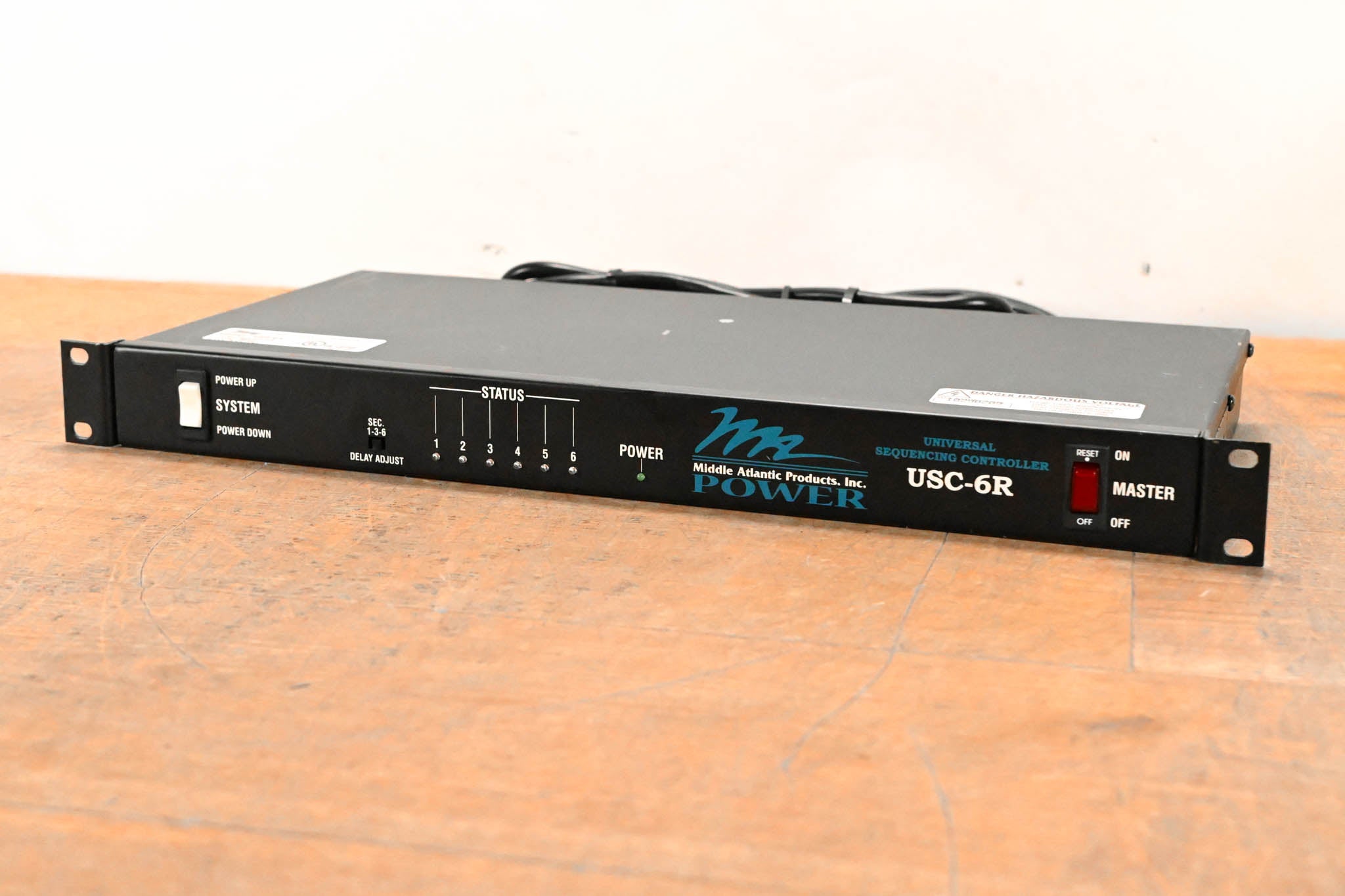 Middle Atlantic USC-6R Power Sequencer Rackmount Power Conditioner