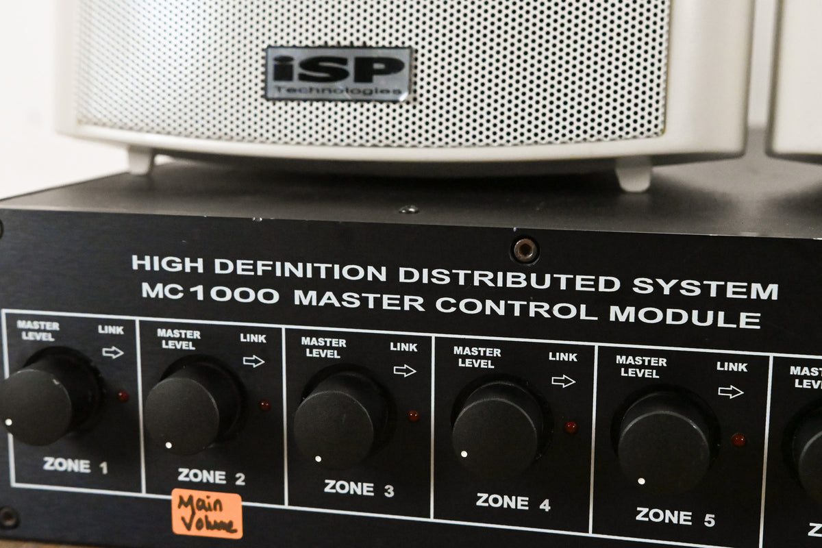 iSP Technologies MC1000 HDDS Master Control Module w/ 2 Speakers