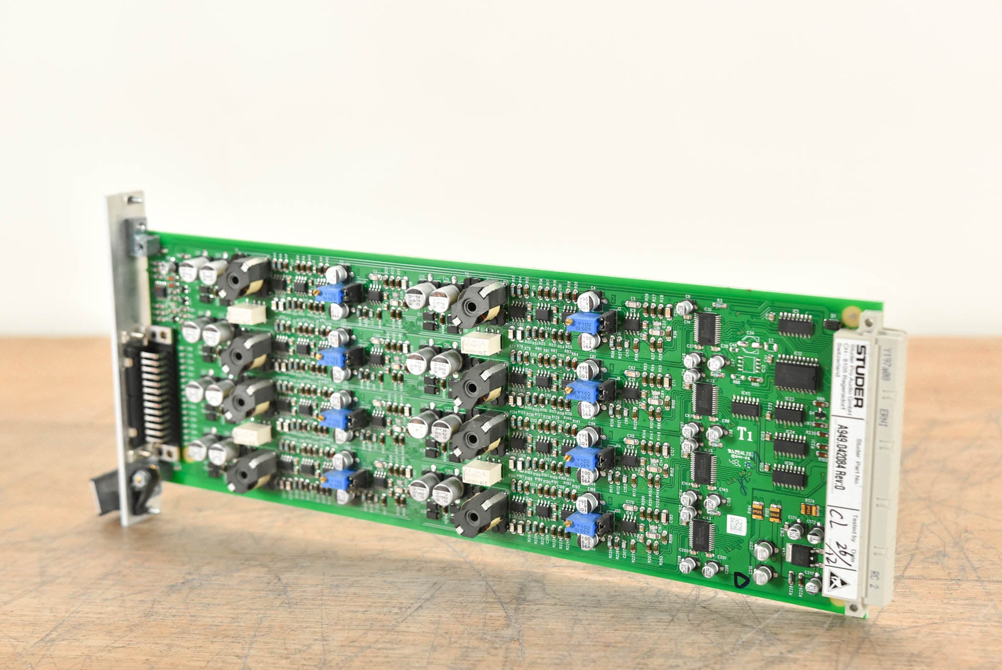 Studer 8-Channel Analog Line Out Card for D21m & D23m Modular I/O System