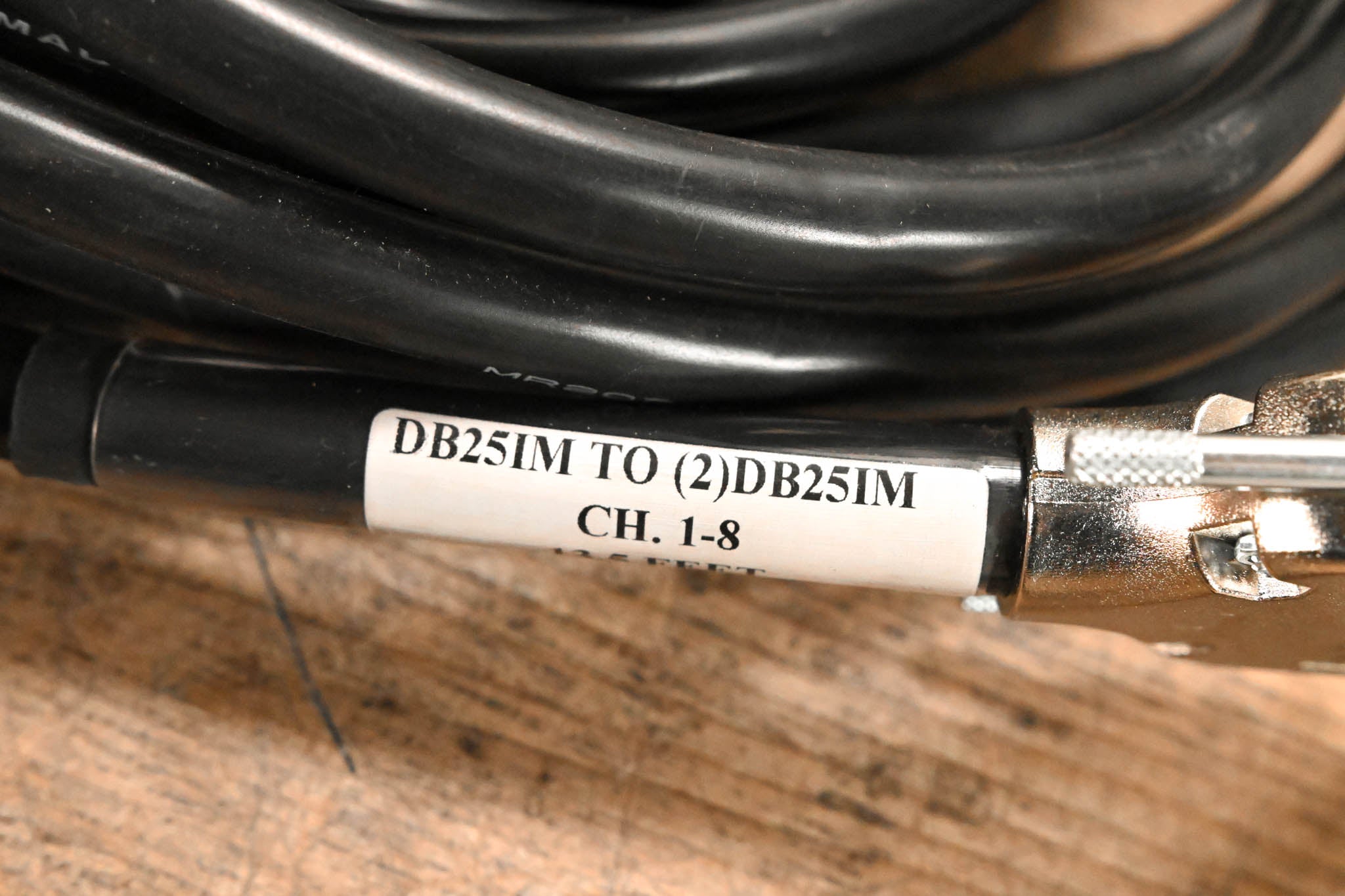 Unbranded DB25IM to (2)DB25IM TASCAM Pinout - 13.5' (Pack of 3)